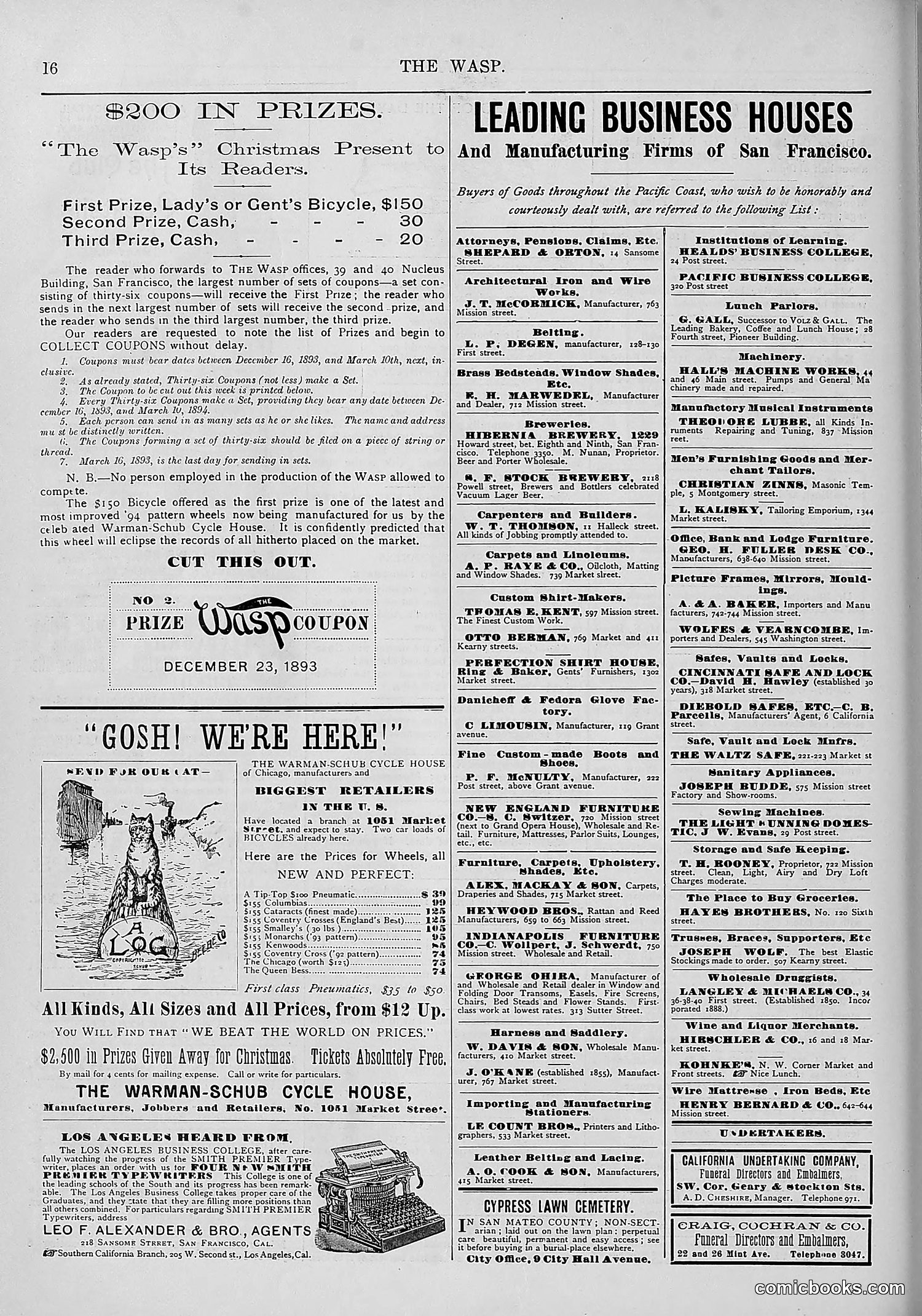 The Wasp — 1893 — page 561 of 578