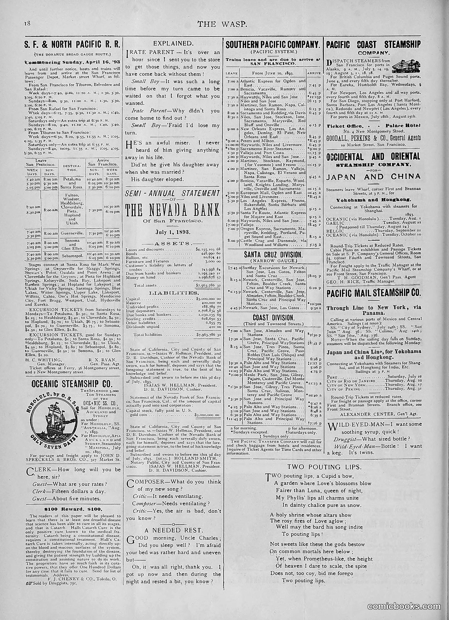 The Wasp — 1893 — page 91 of 578