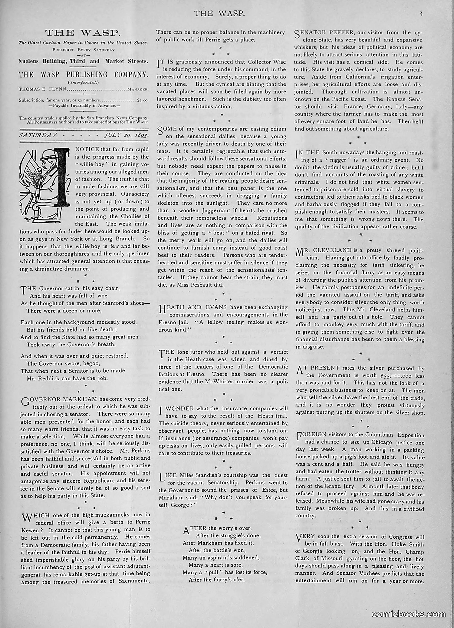 The Wasp — 1893 — page 96 of 578