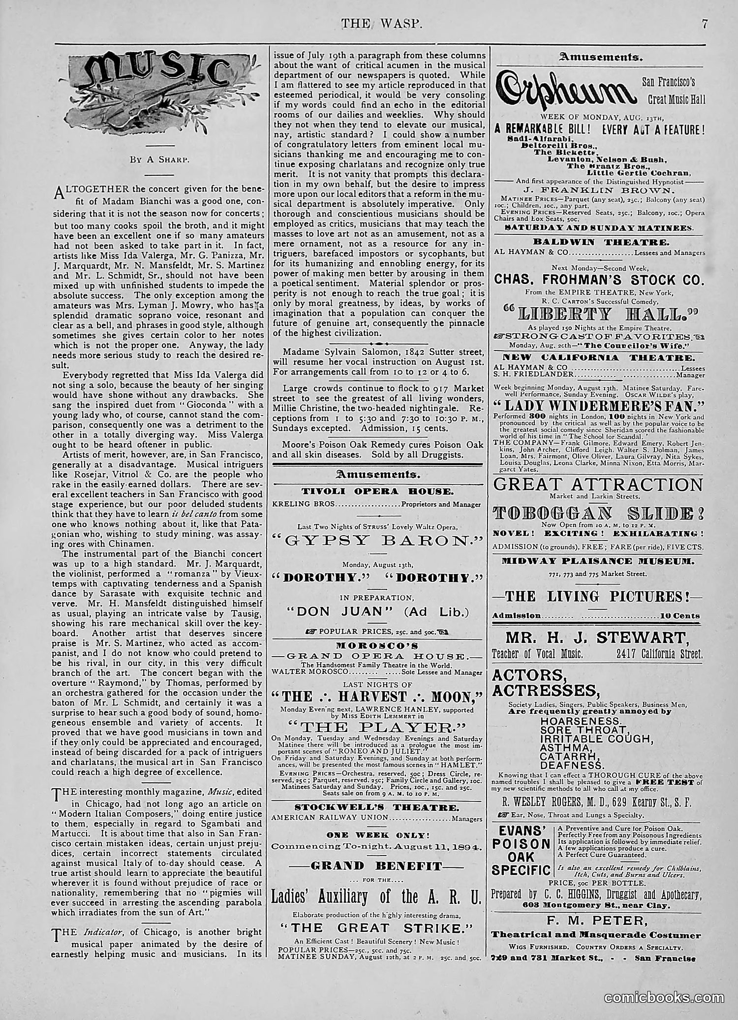 The Wasp — 1894 — page 116 of 524