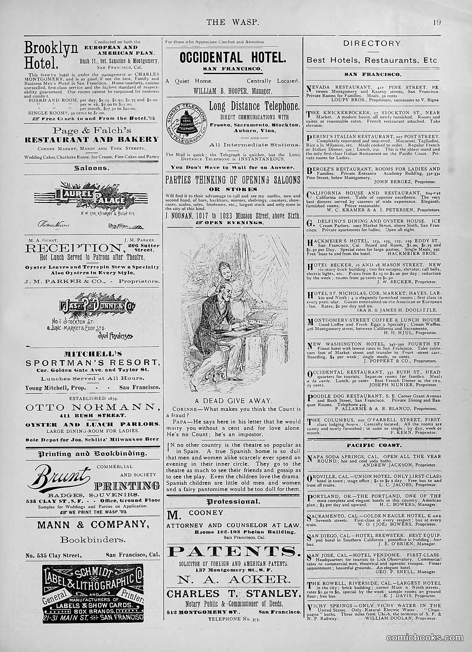 The Wasp — 1894 — page 128 of 524