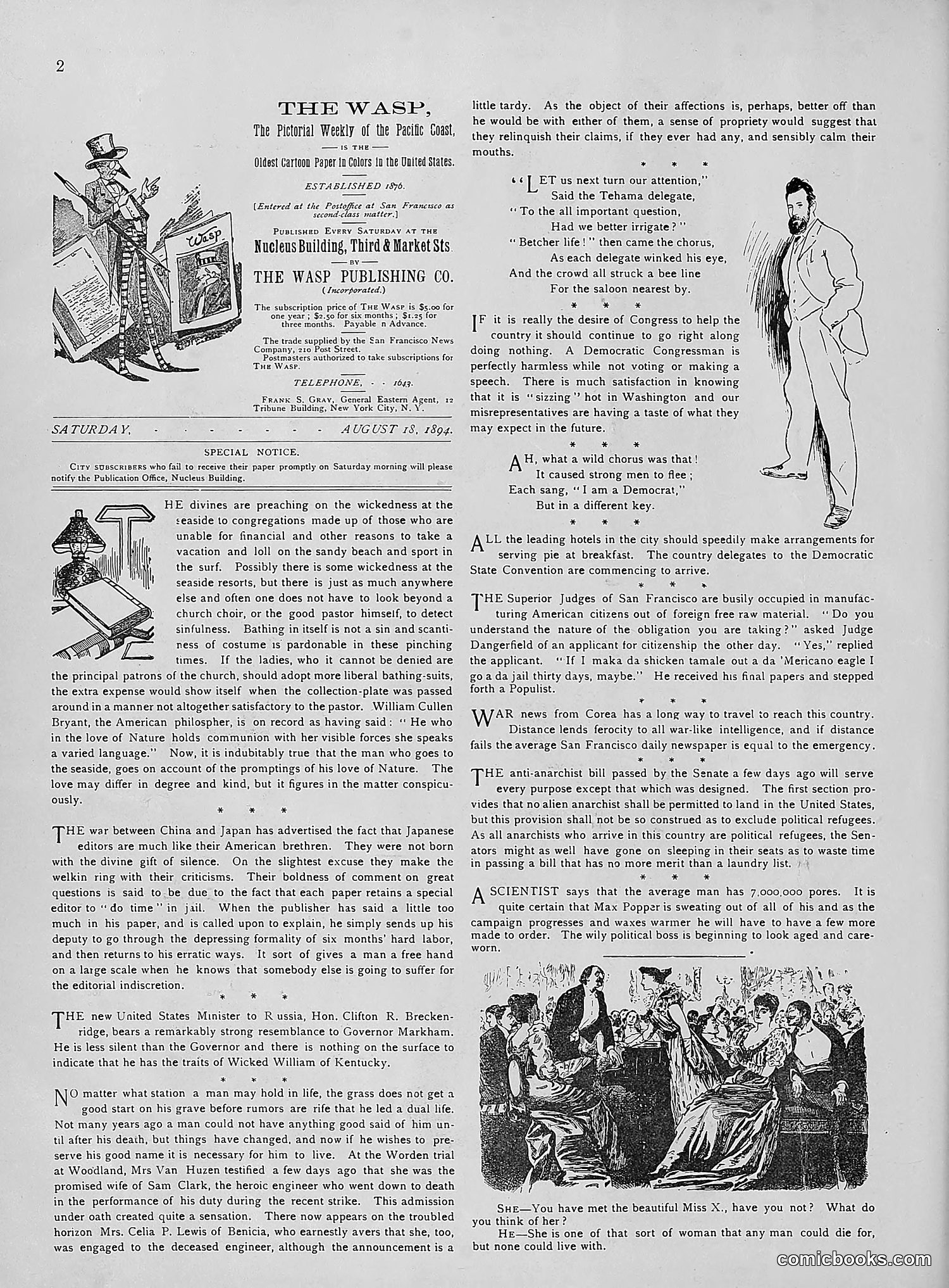 The Wasp — 1894 — page 131 of 524