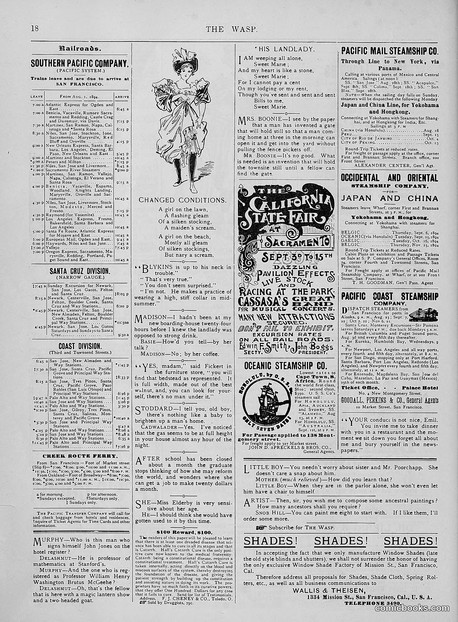 The Wasp — 1894 — page 167 of 524