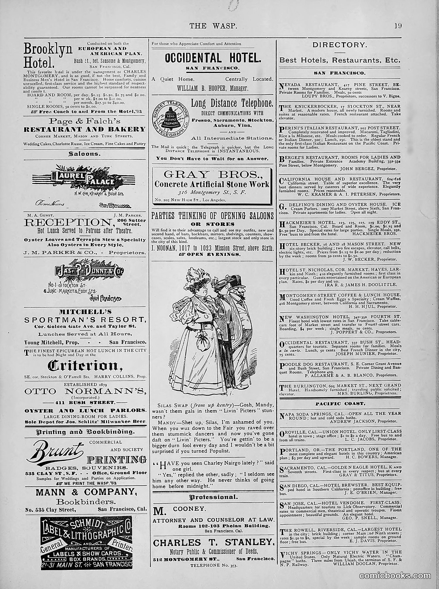 The Wasp — 1894 — page 188 of 524