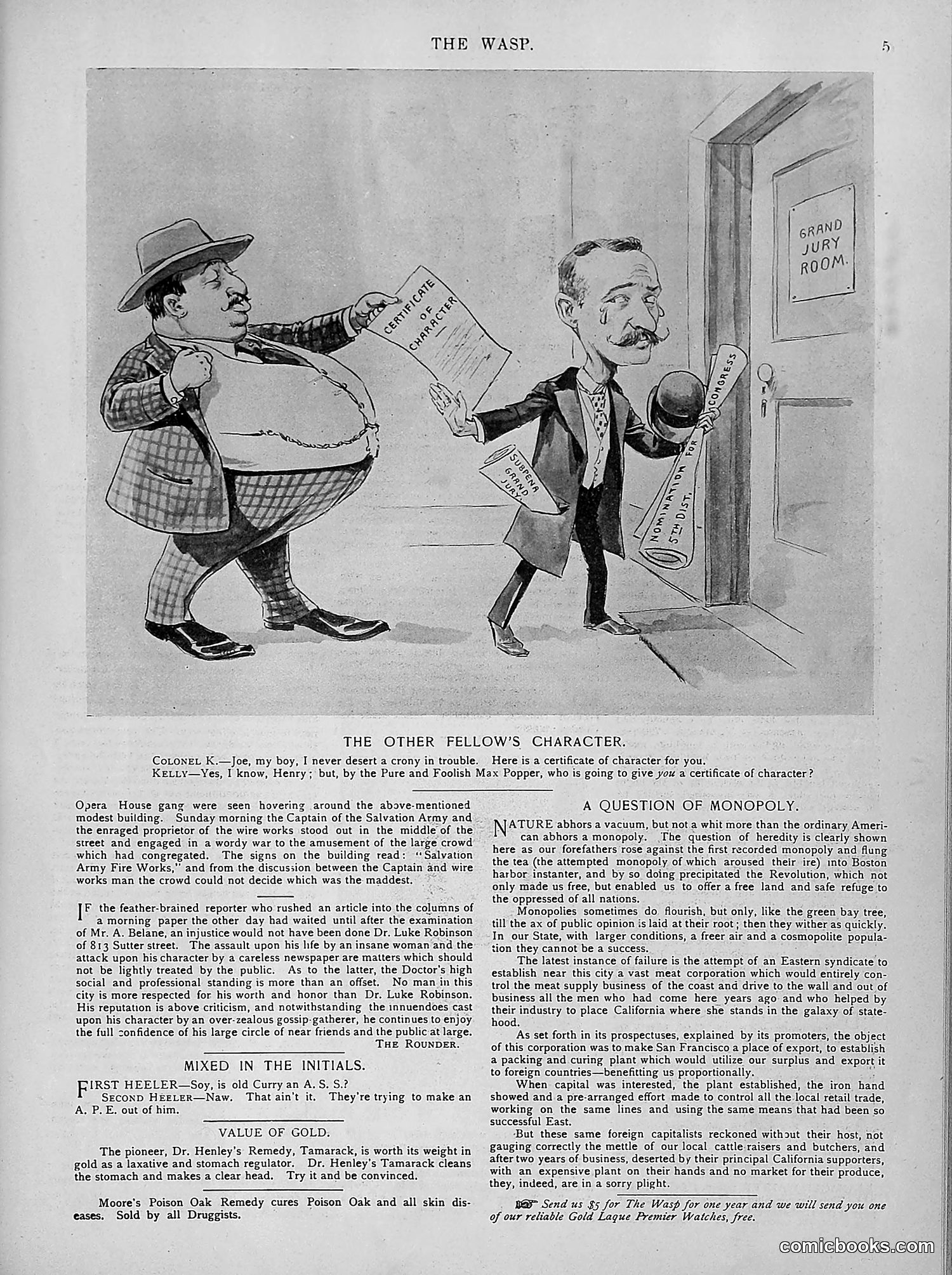 The Wasp — 1894 — page 214 of 524