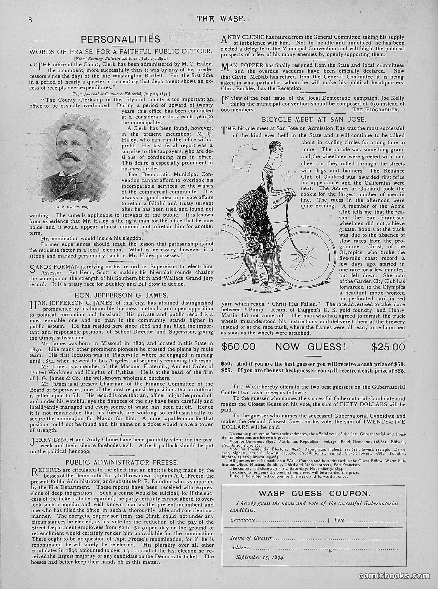 The Wasp — 1894 — page 217 of 524
