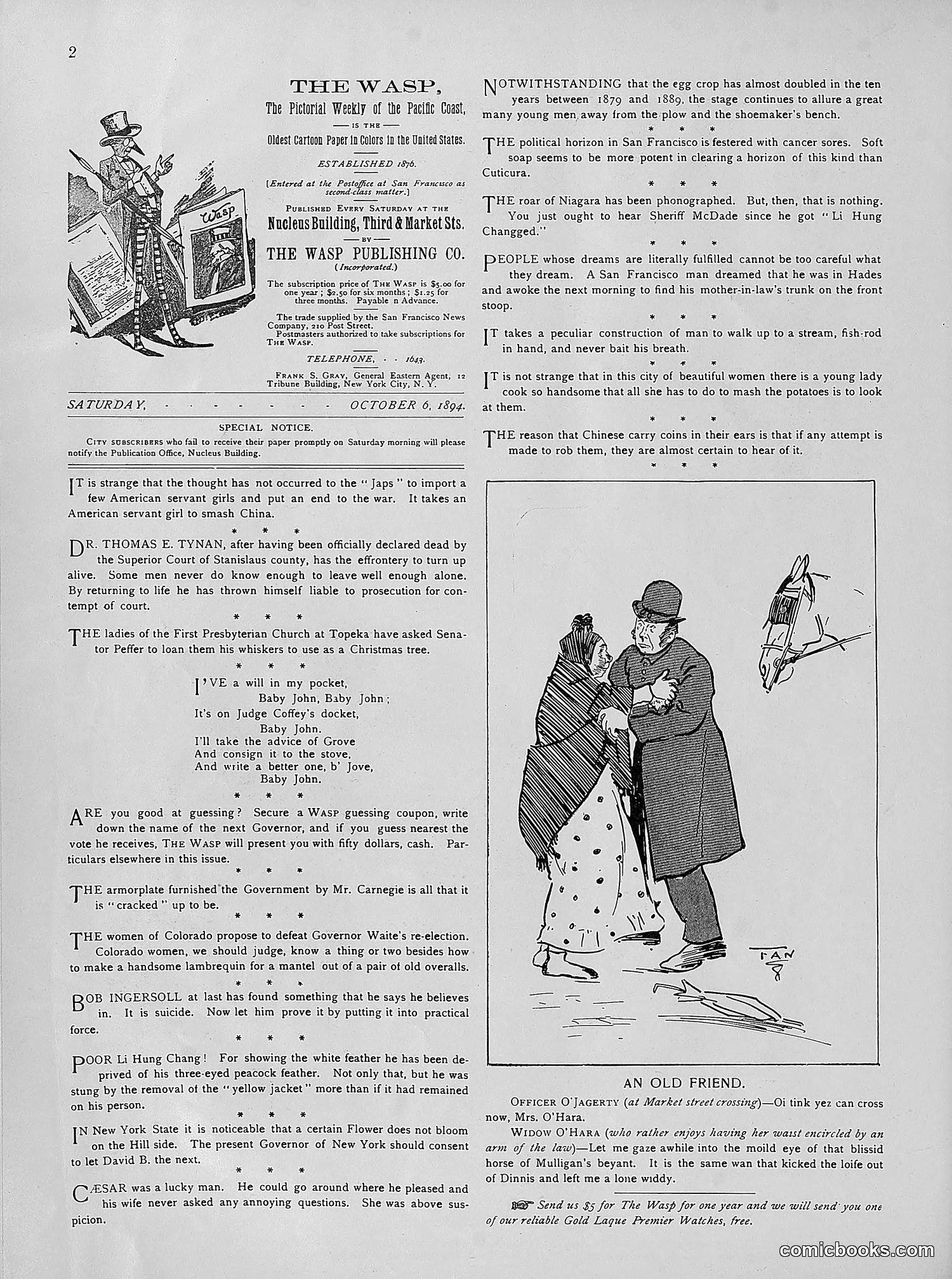 The Wasp — 1894 — page 271 of 524