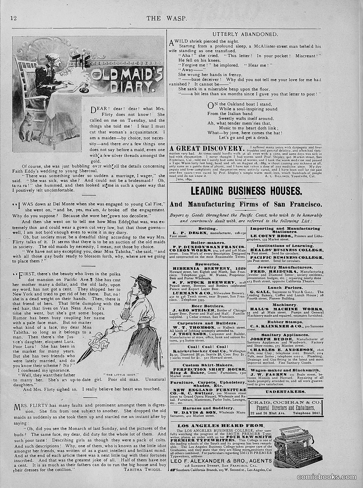 The Wasp — 1894 — page 301 of 524