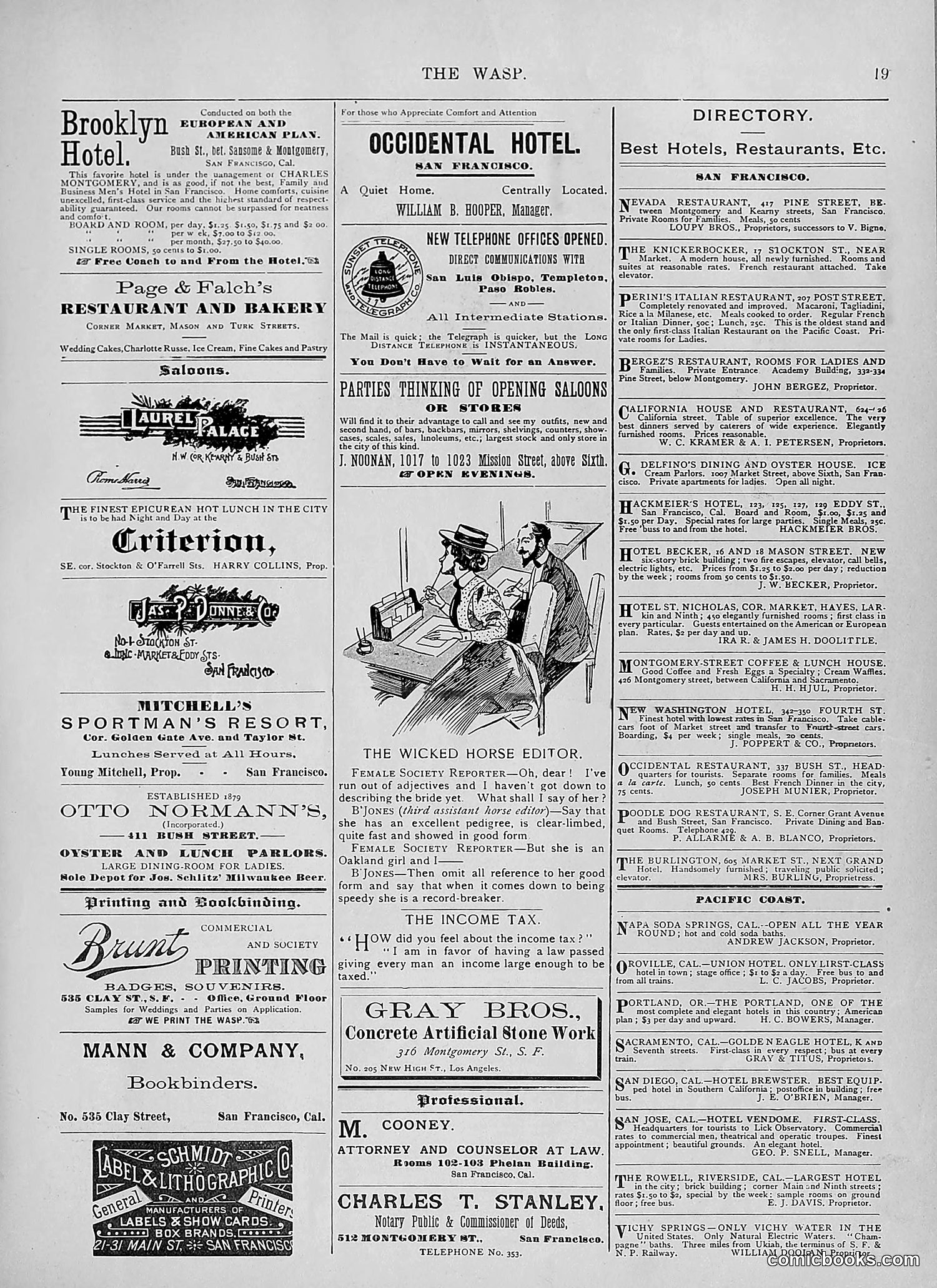 The Wasp — 1894 — page 328 of 524