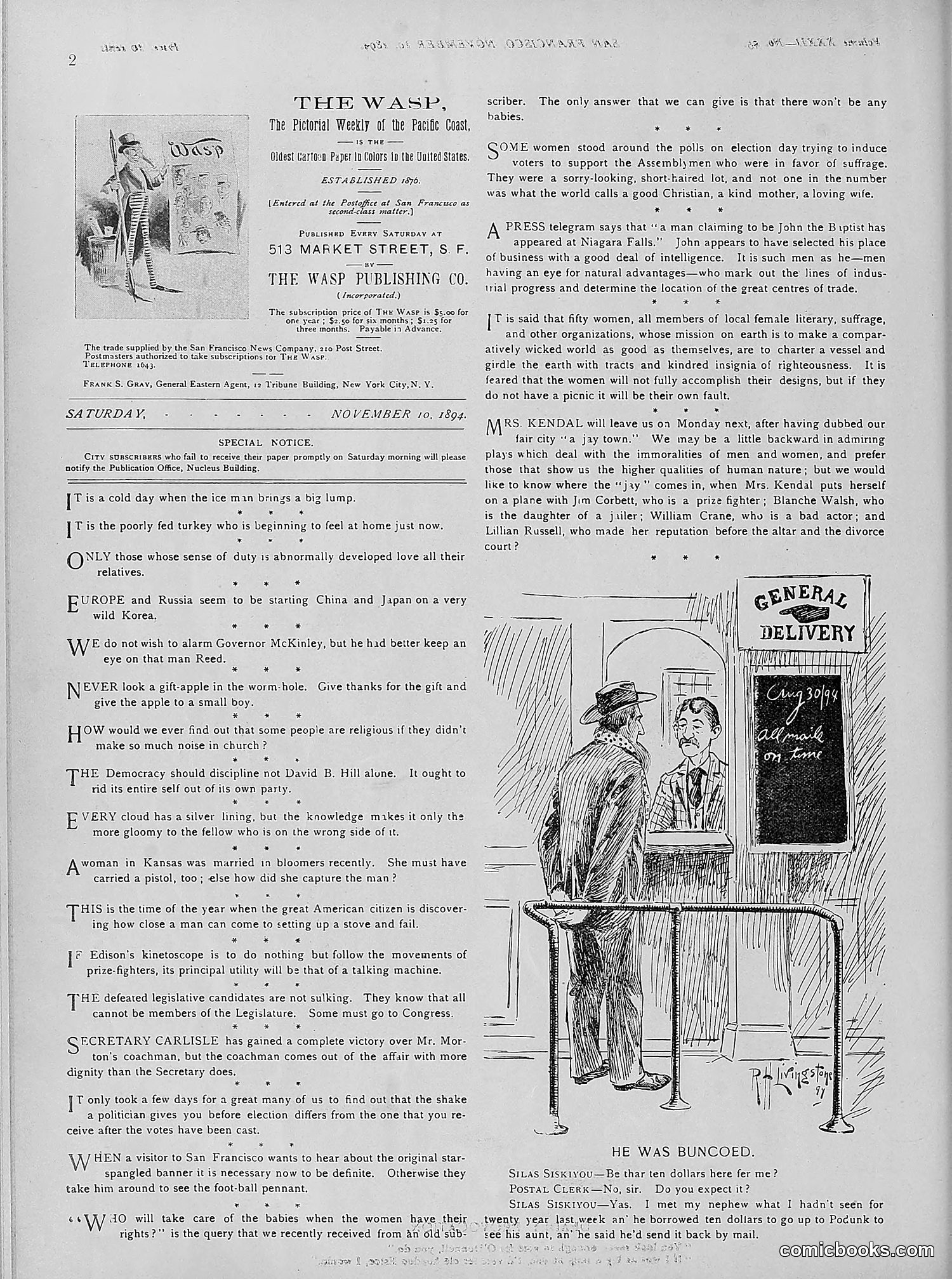 The Wasp — 1894 — page 351 of 524
