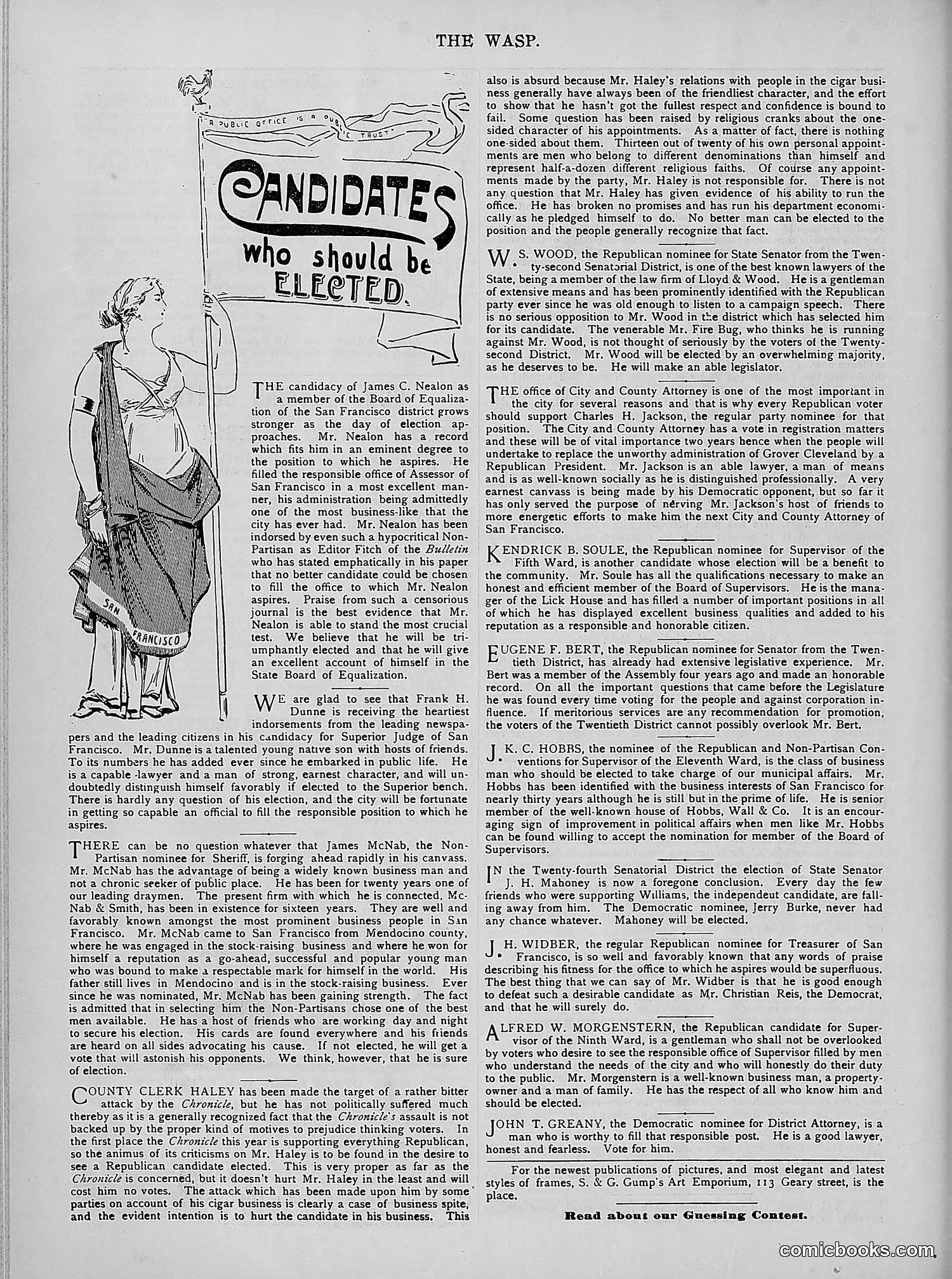The Wasp — 1894 — page 379 of 524