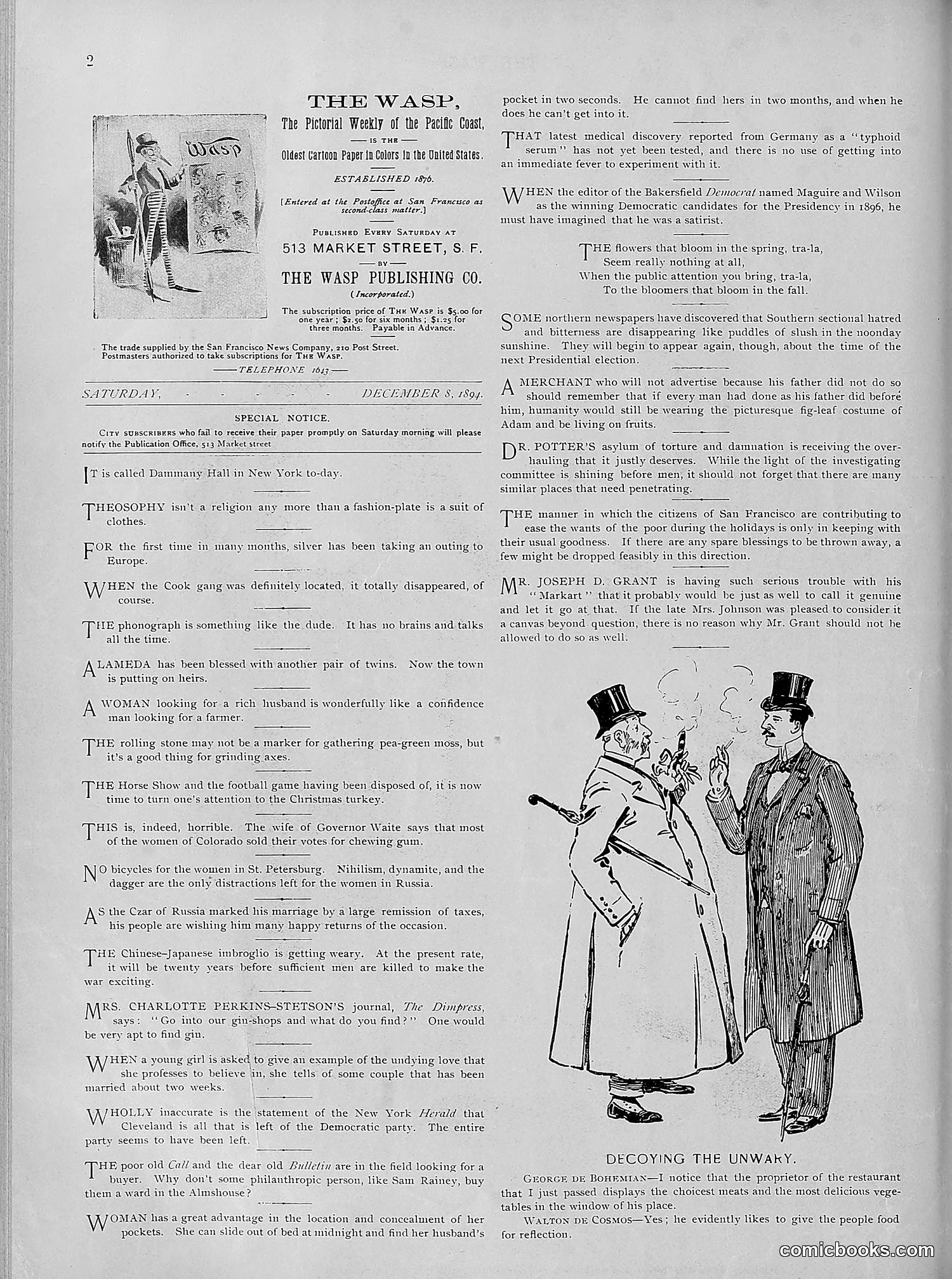 The Wasp — 1894 — page 453 of 524