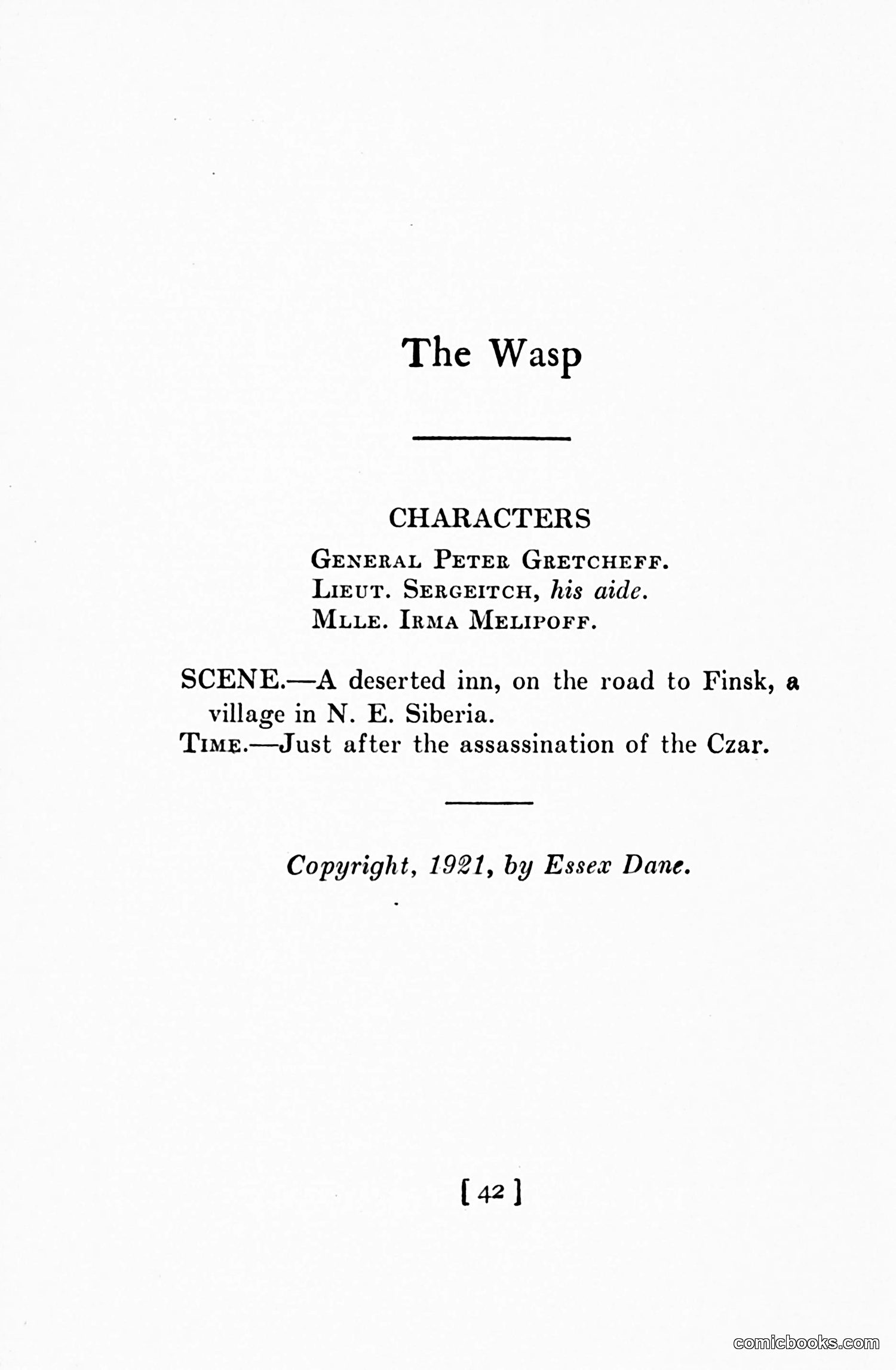The Wasp — 1921 — page 7 of 44