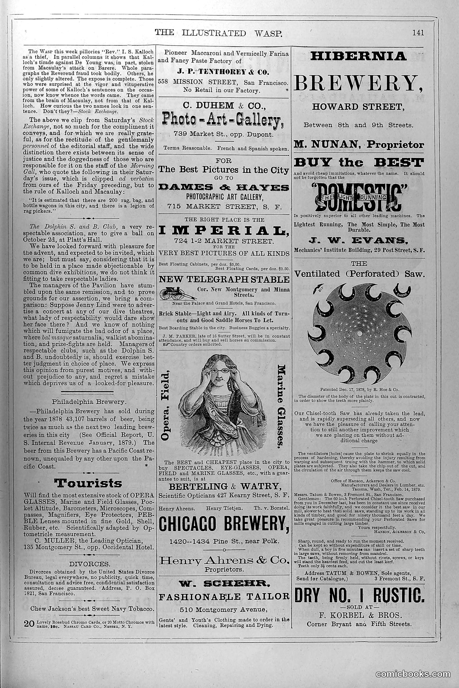 The Wasp — September 20, 1879 — page 14 of 18