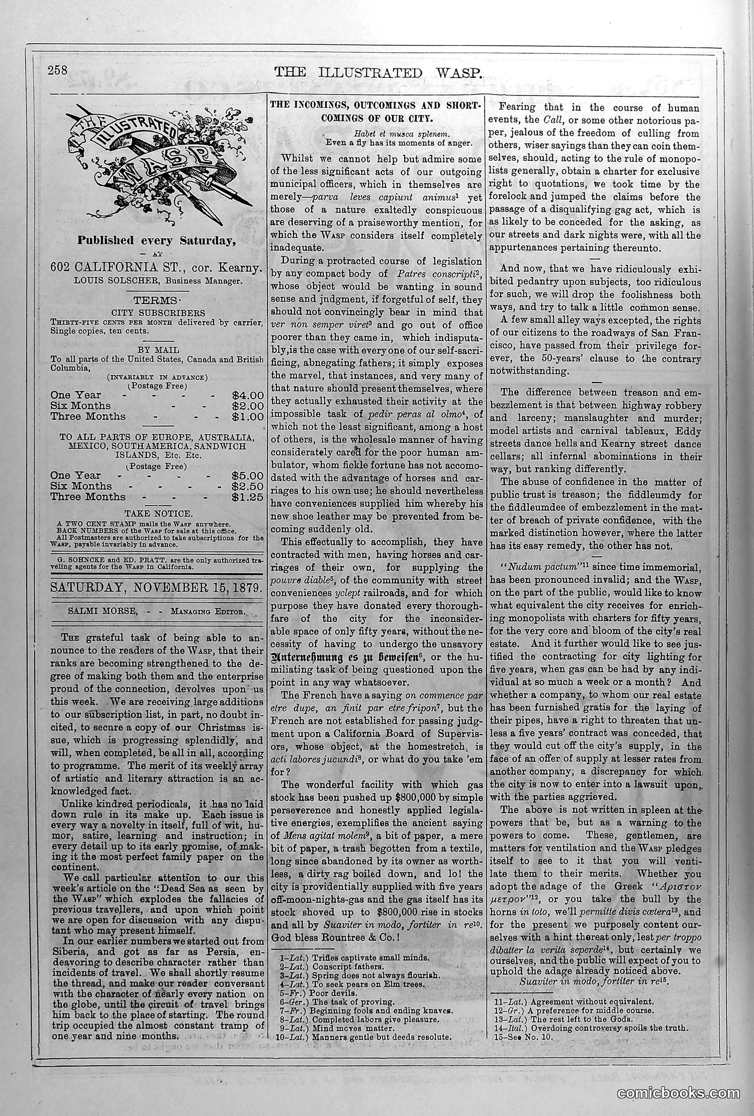 The Wasp — November 15, 1879 — page 3 of 18
