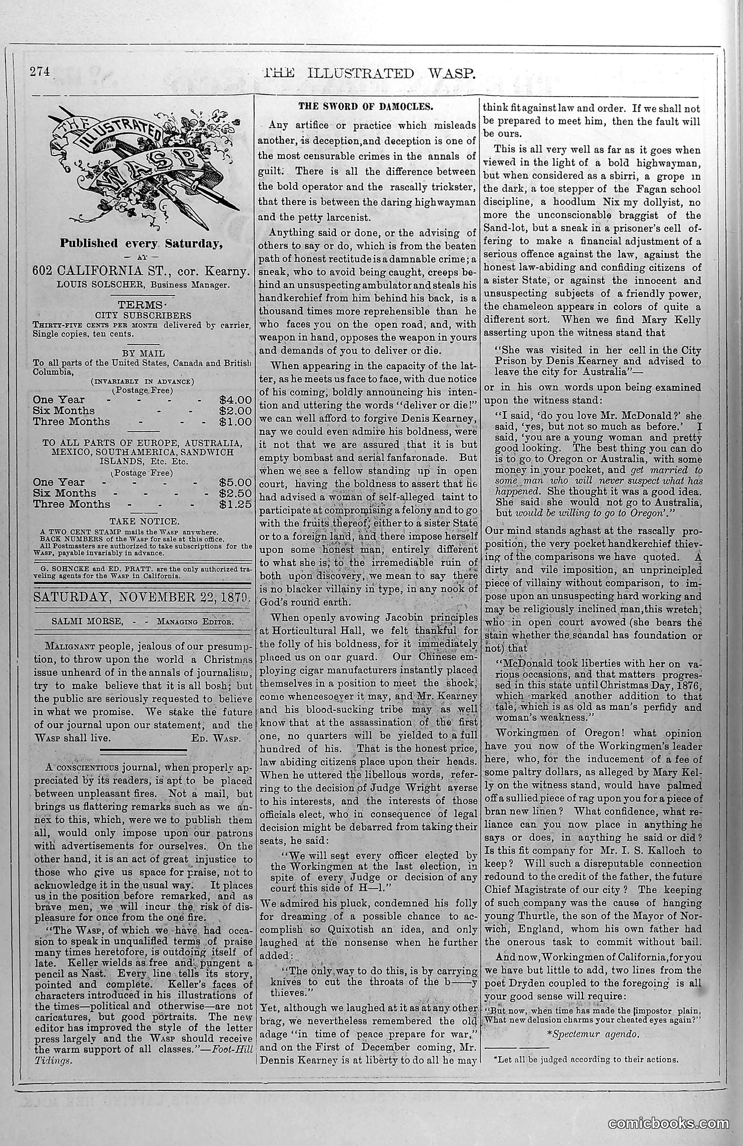 The Wasp — November 22, 1879 — page 3 of 18
