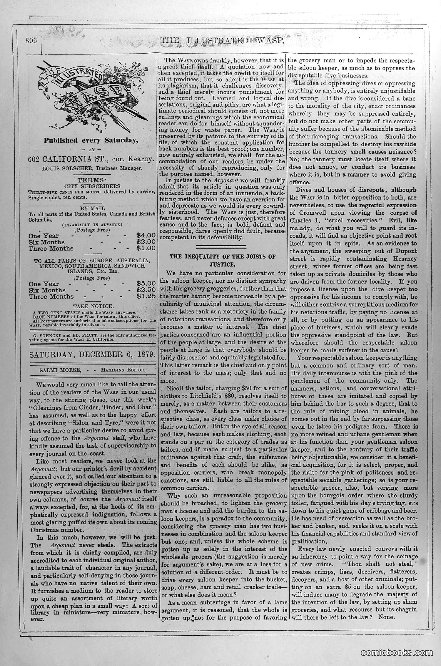 The Wasp — December 6, 1879 — page 3 of 18