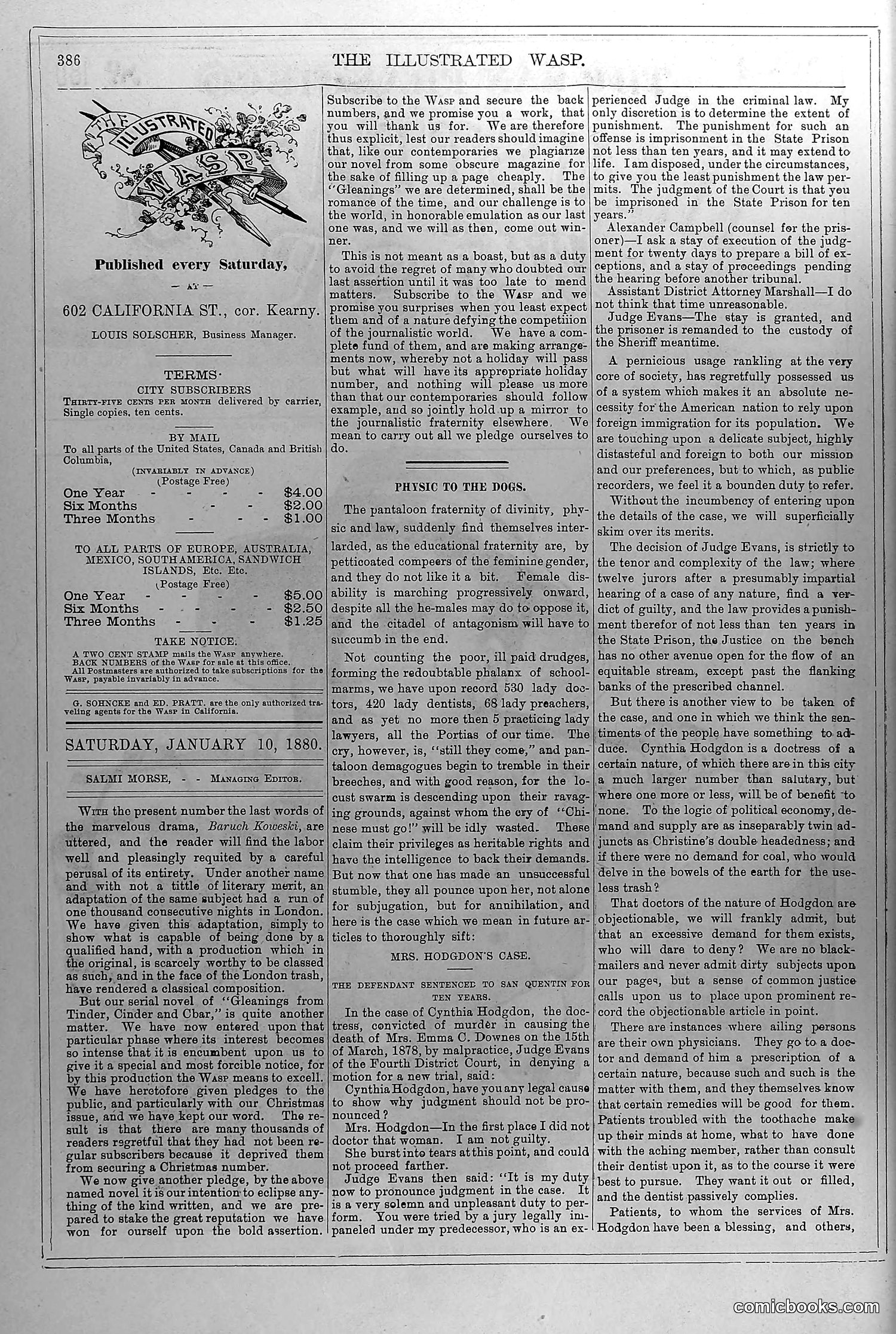 The Wasp — January 10, 1880 — page 3 of 18