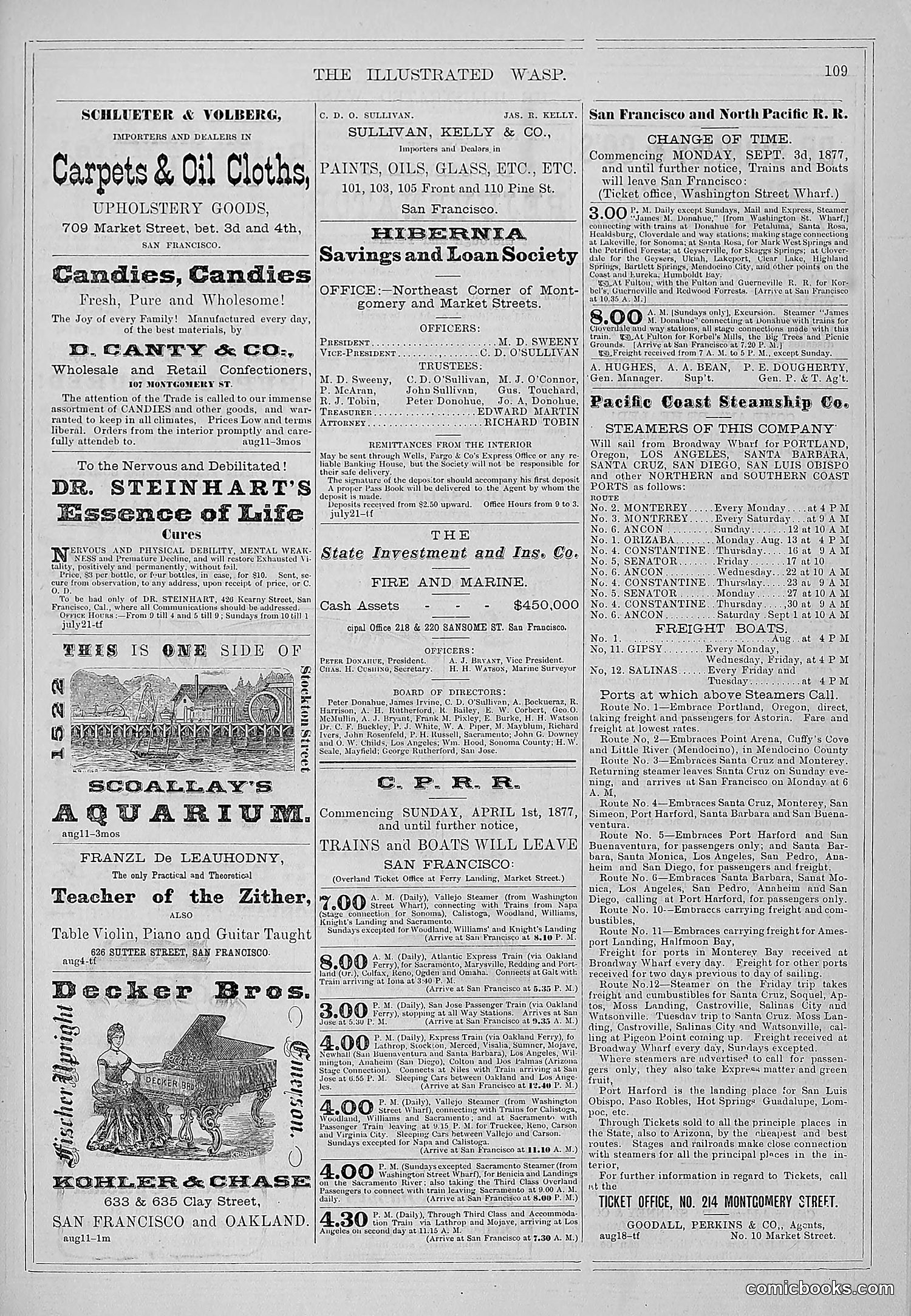 The Wasp — 1877 — page 116 of 372