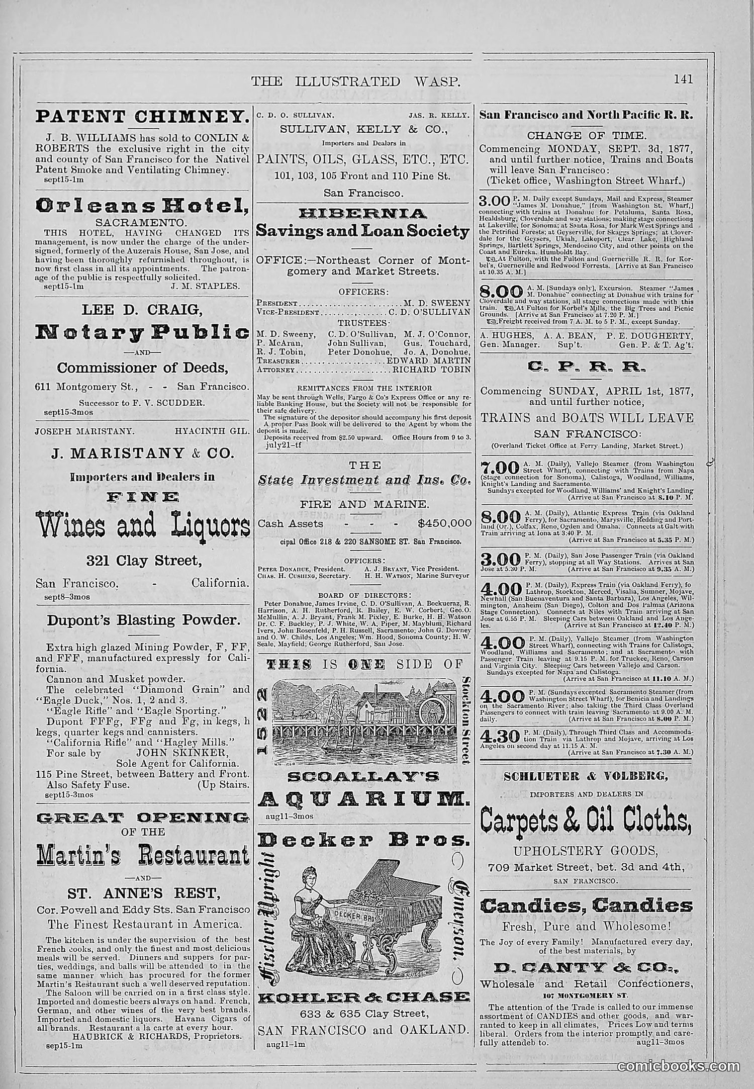 The Wasp — 1877 — page 148 of 372