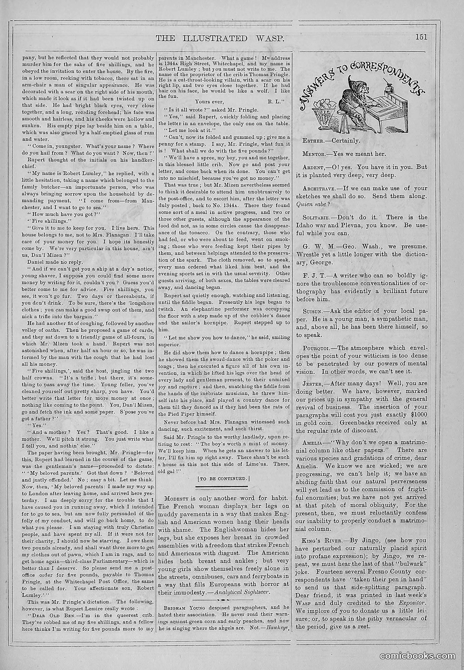 The Wasp — 1877 — page 158 of 372