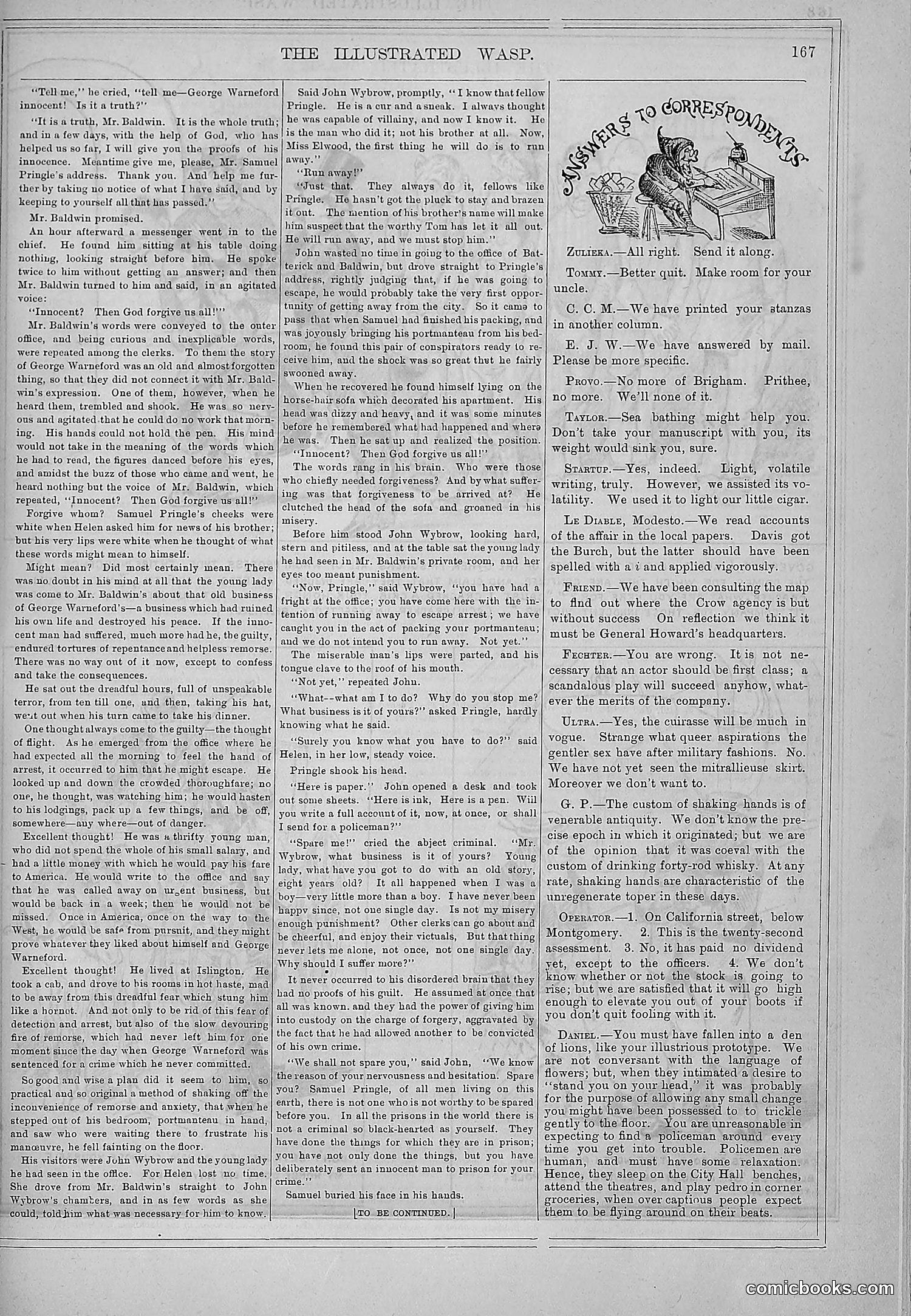 The Wasp — 1877 — page 174 of 372