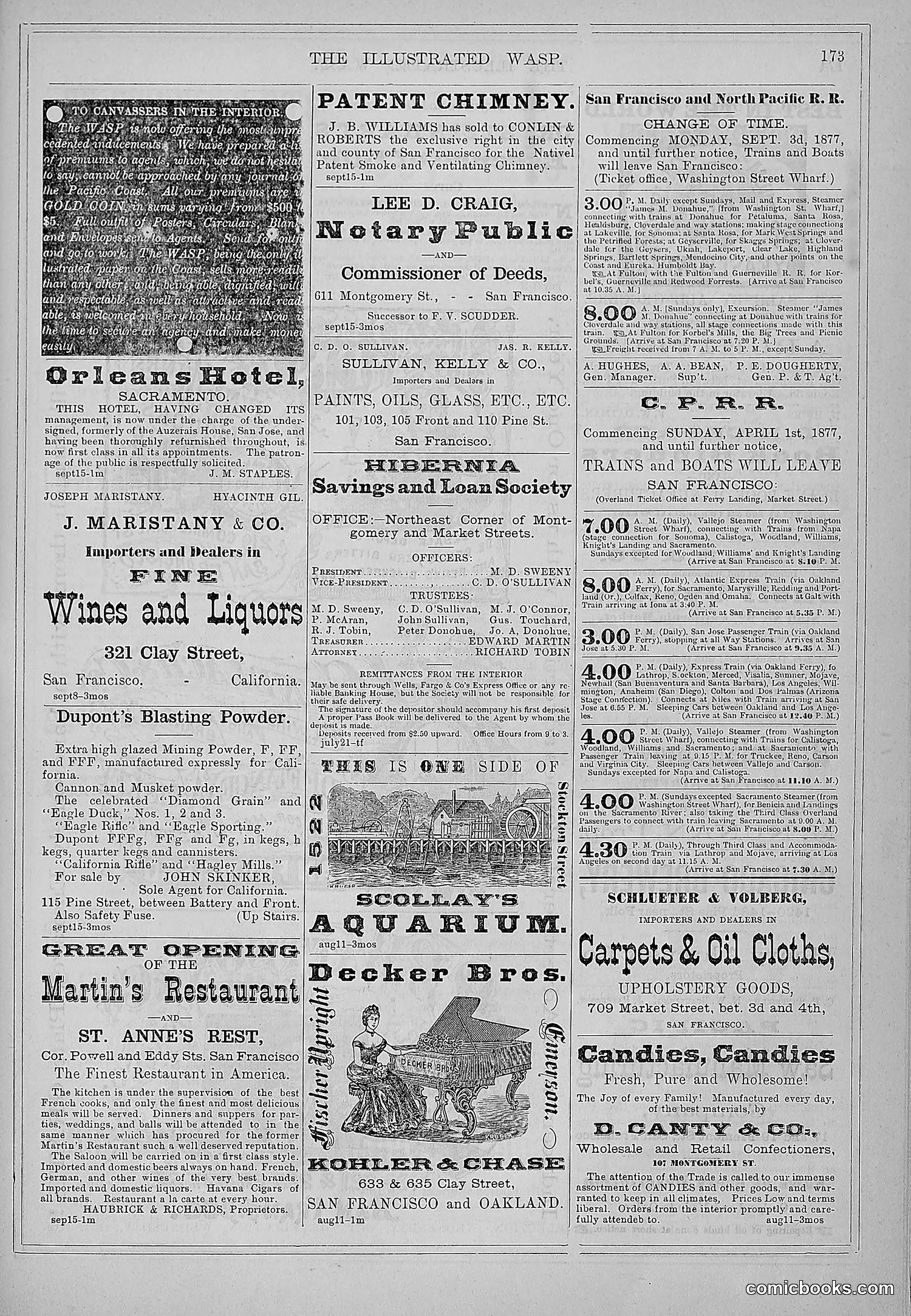 The Wasp — 1877 — page 182 of 372