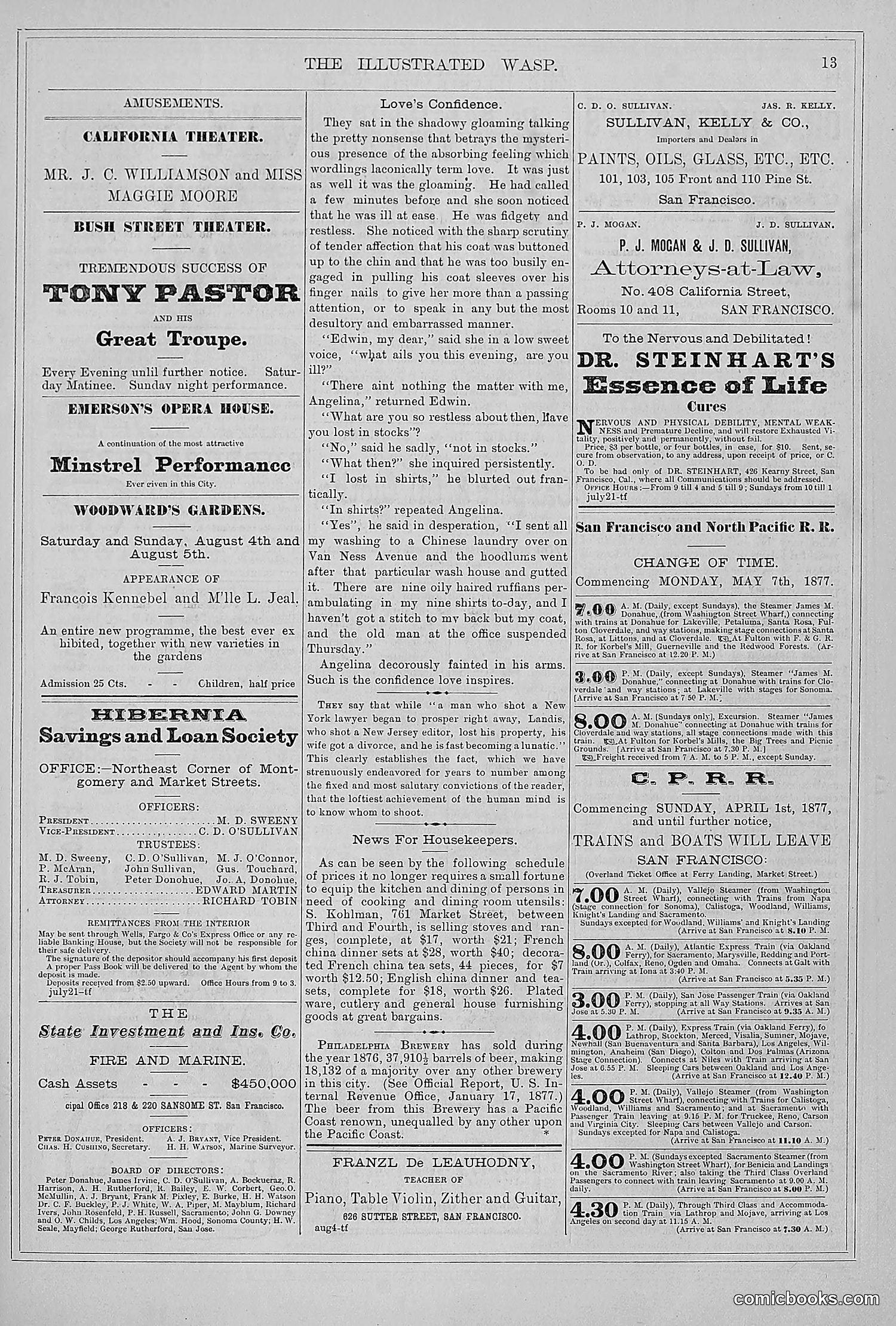 The Wasp — 1877 — page 20 of 372