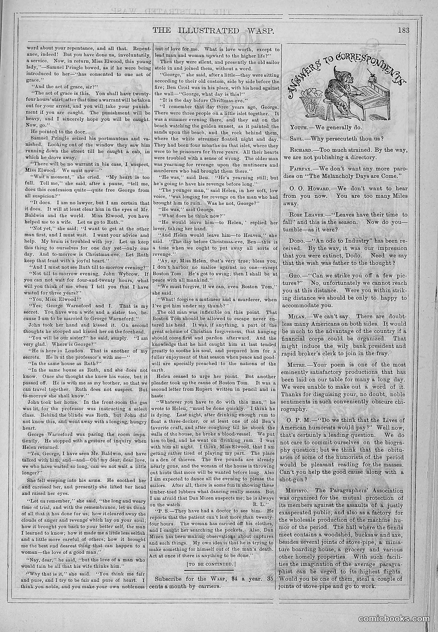 The Wasp — 1877 — page 192 of 372