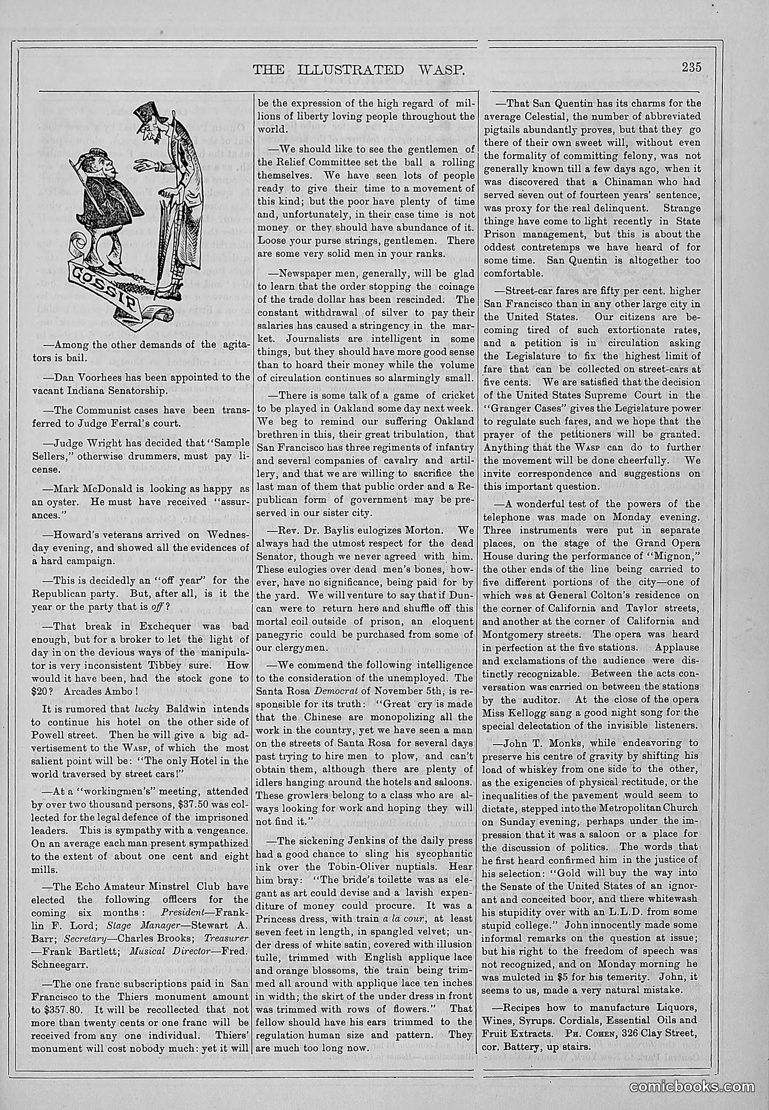 The Wasp — 1877 — page 244 of 372