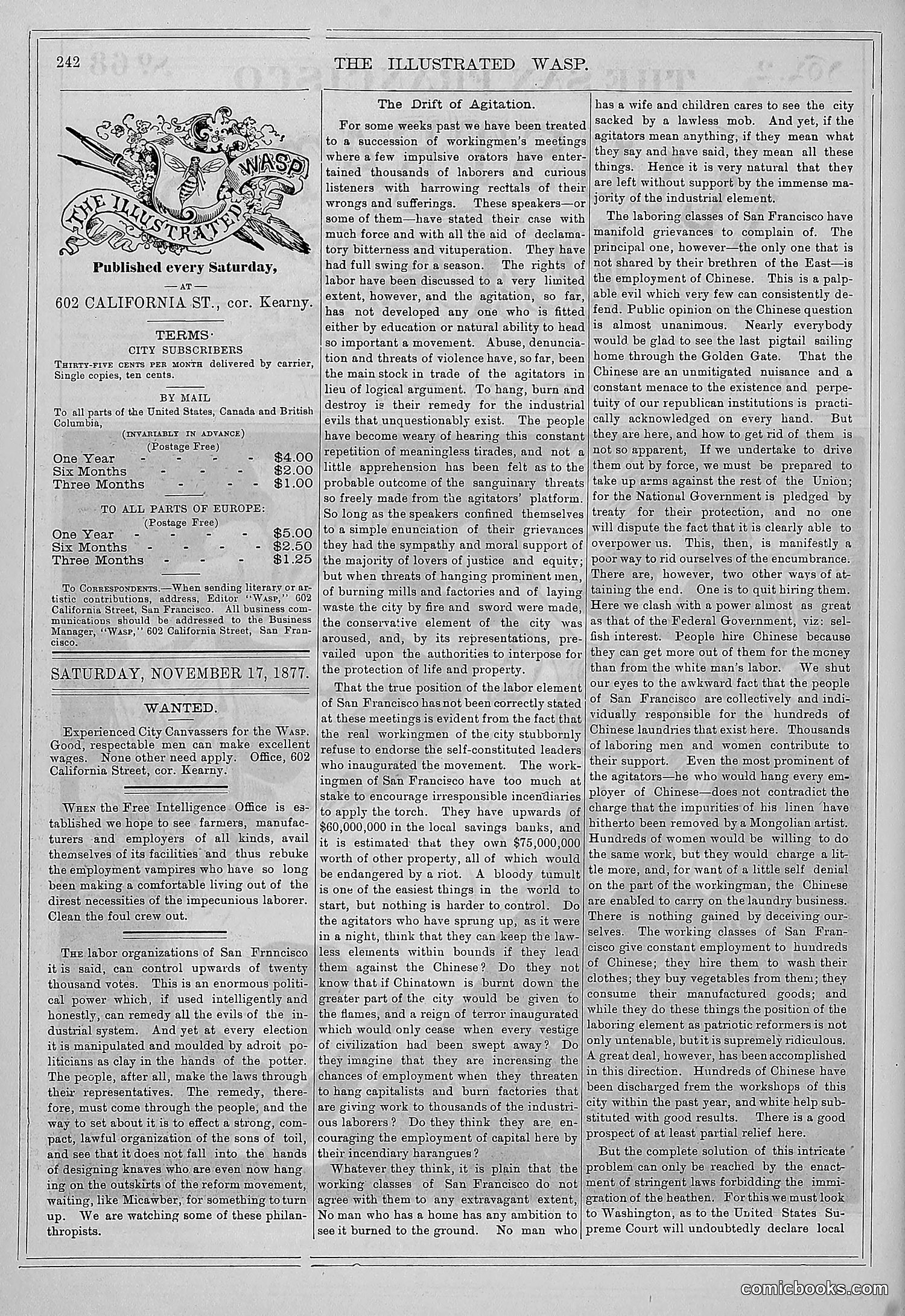 The Wasp — 1877 — page 251 of 372