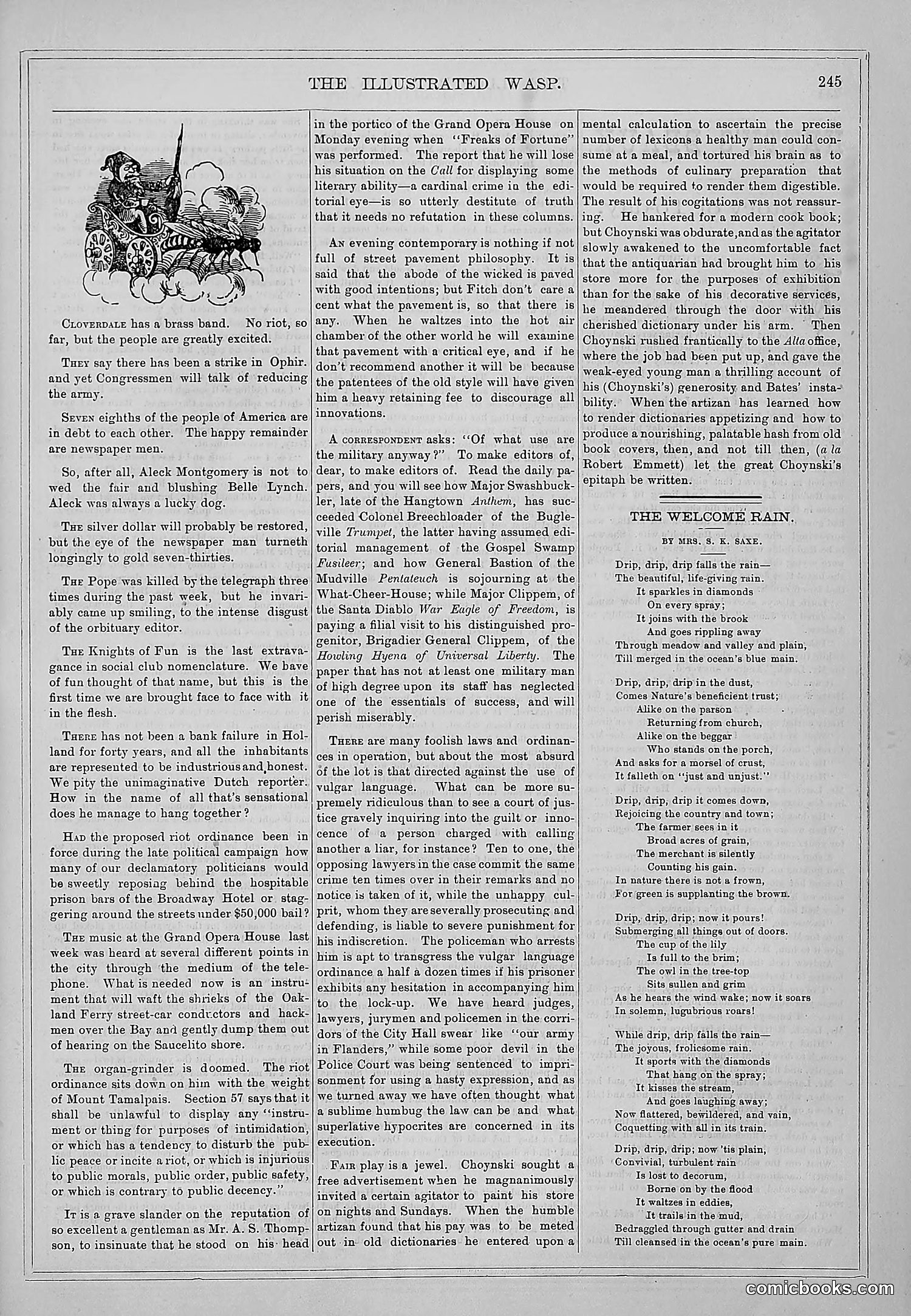 The Wasp — 1877 — page 254 of 372