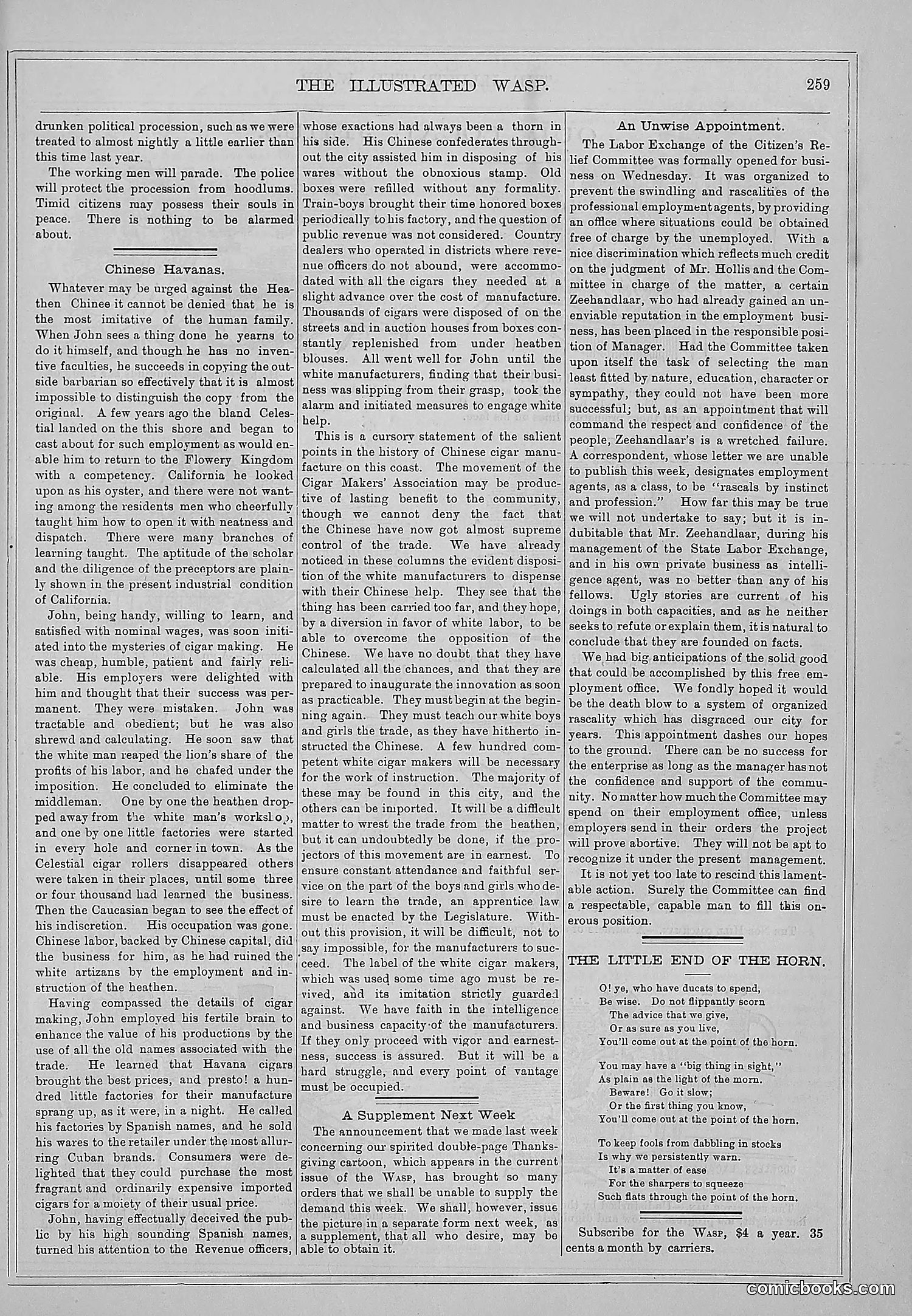 The Wasp — 1877 — page 268 of 372