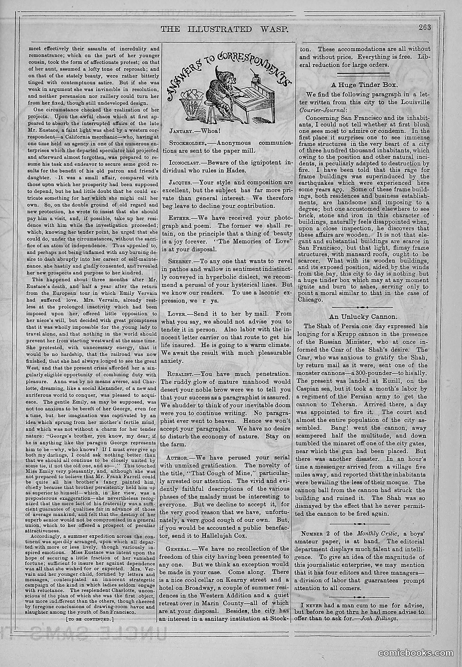 The Wasp — 1877 — page 272 of 372