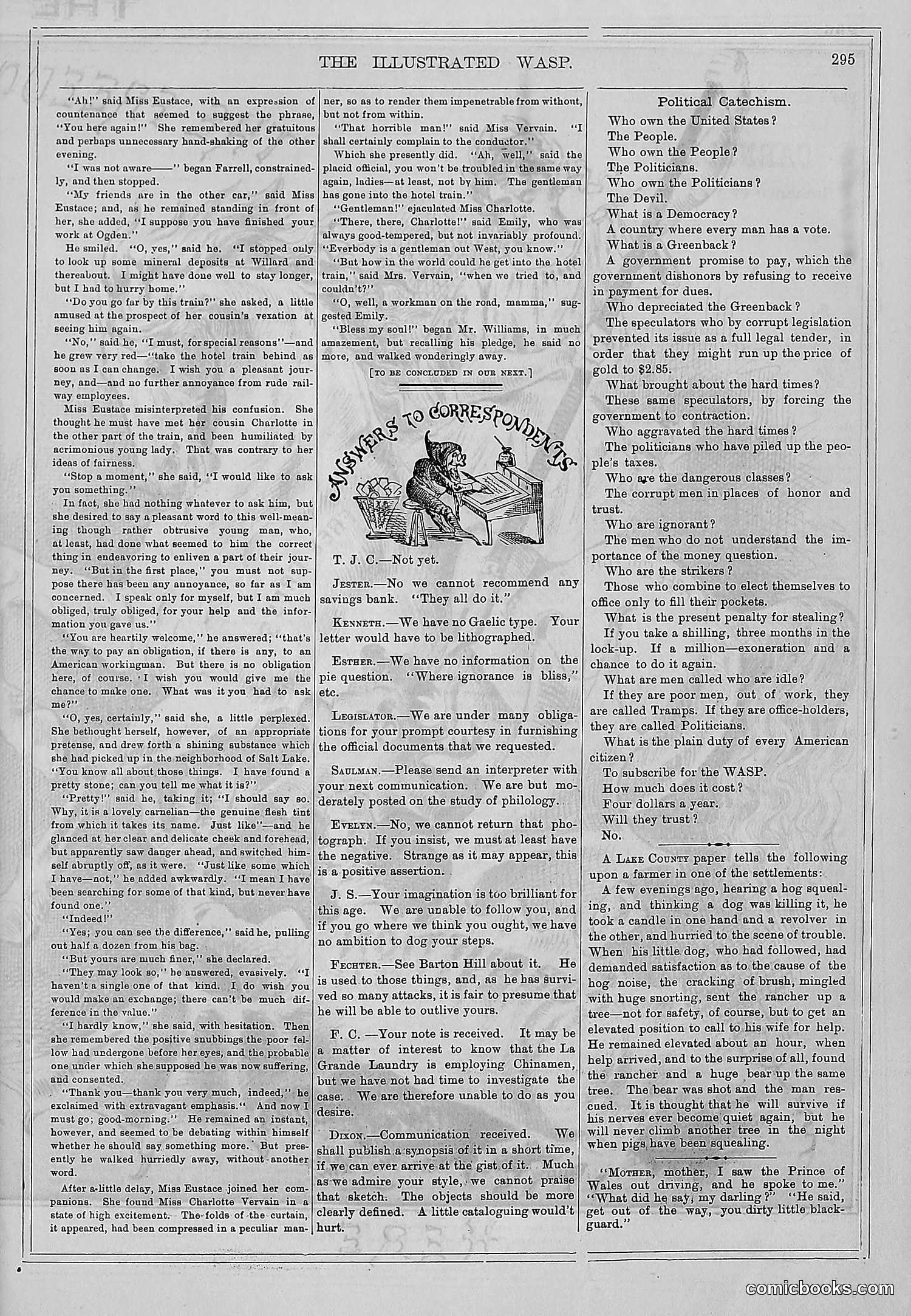 The Wasp — 1877 — page 308 of 372