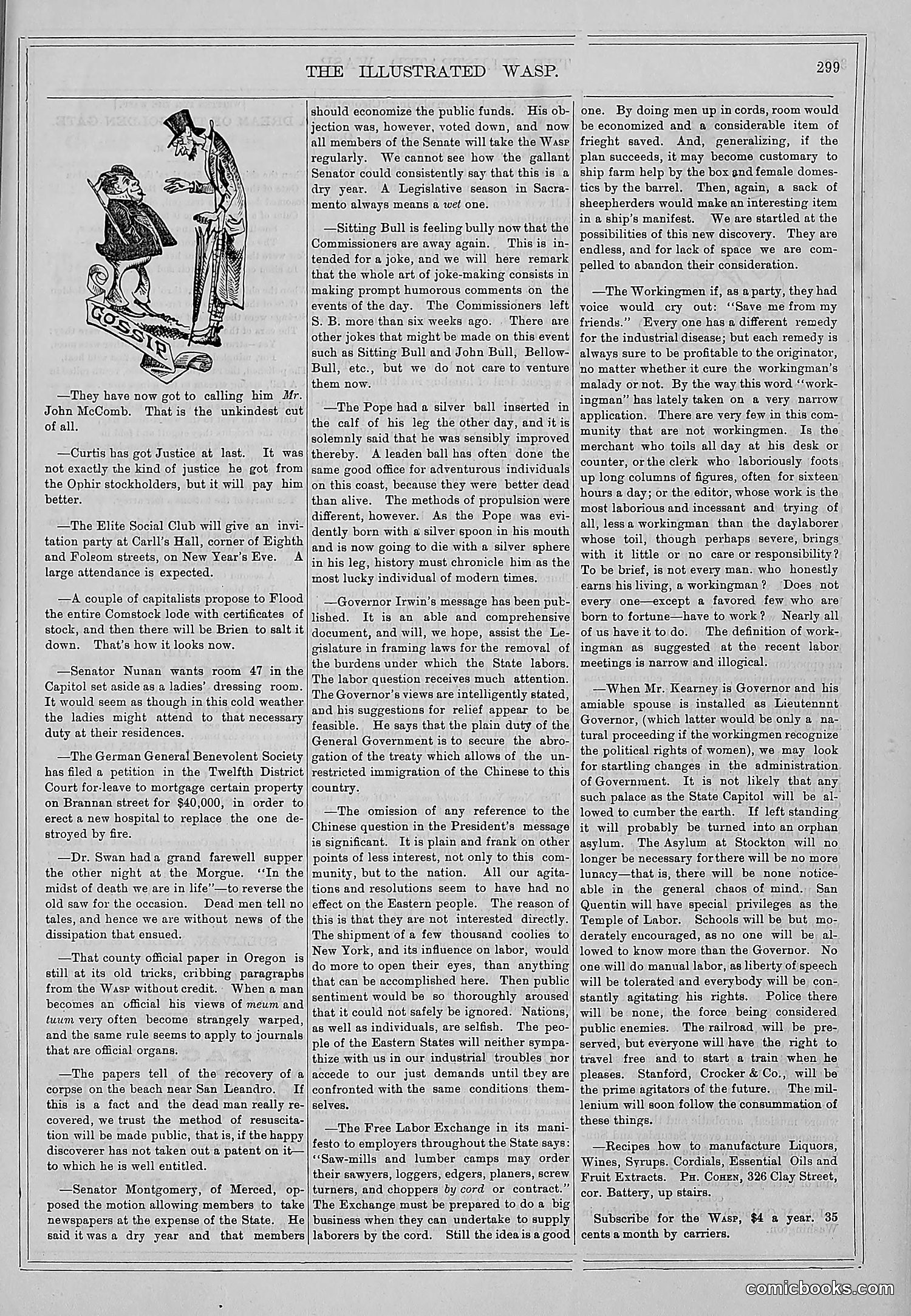 The Wasp — 1877 — page 312 of 372
