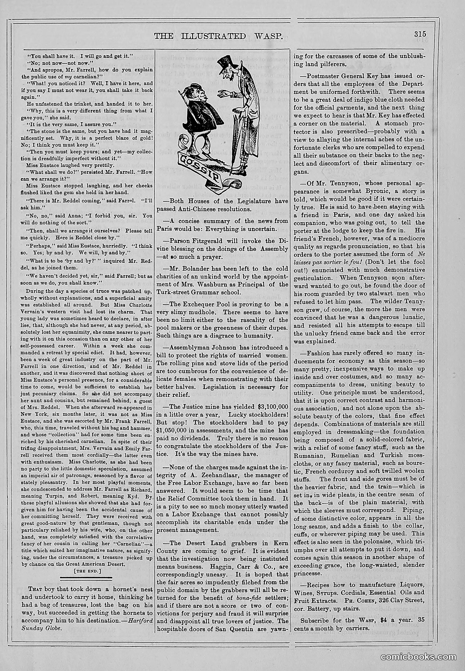 The Wasp — 1877 — page 328 of 372