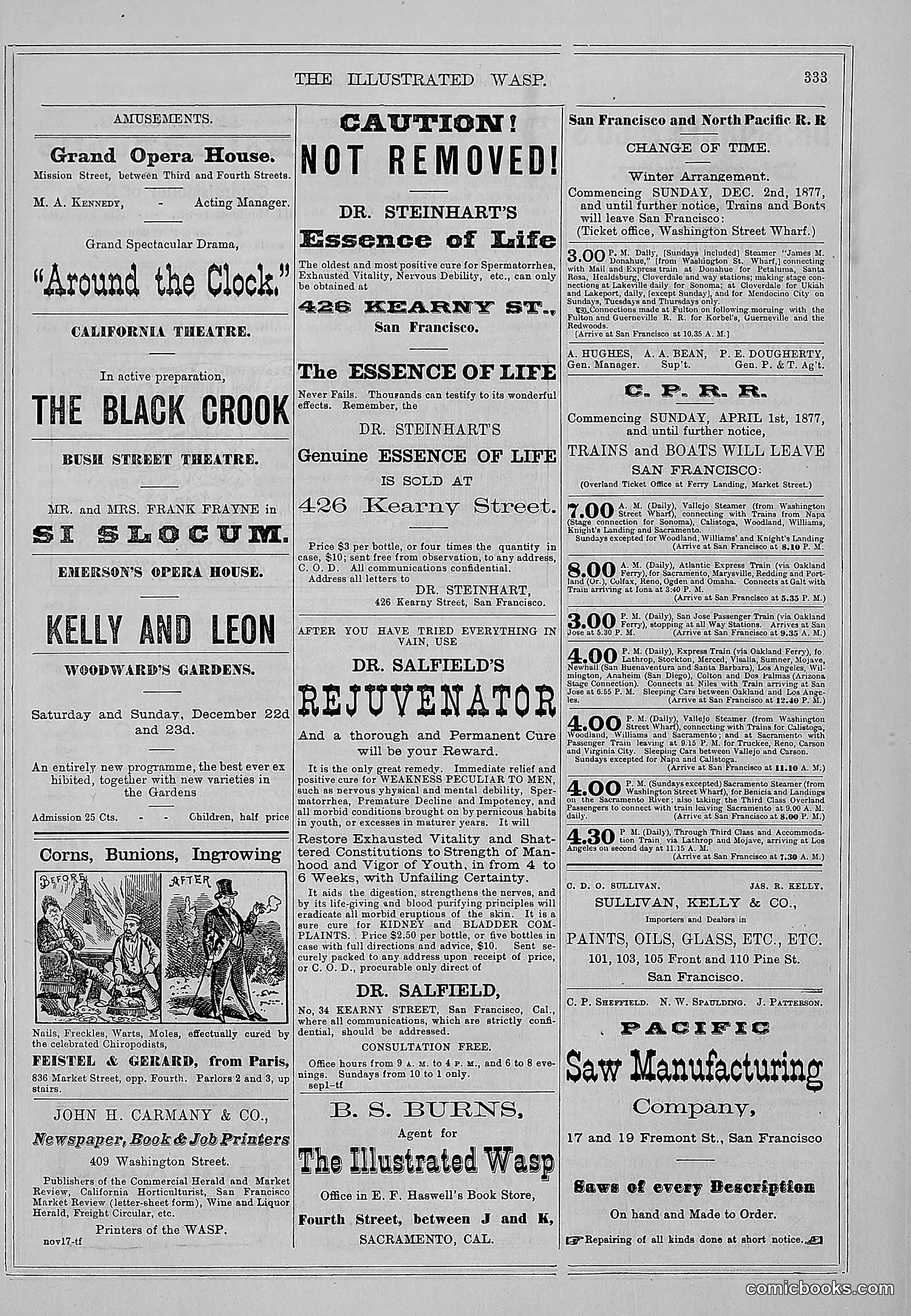 The Wasp — 1877 — page 346 of 372