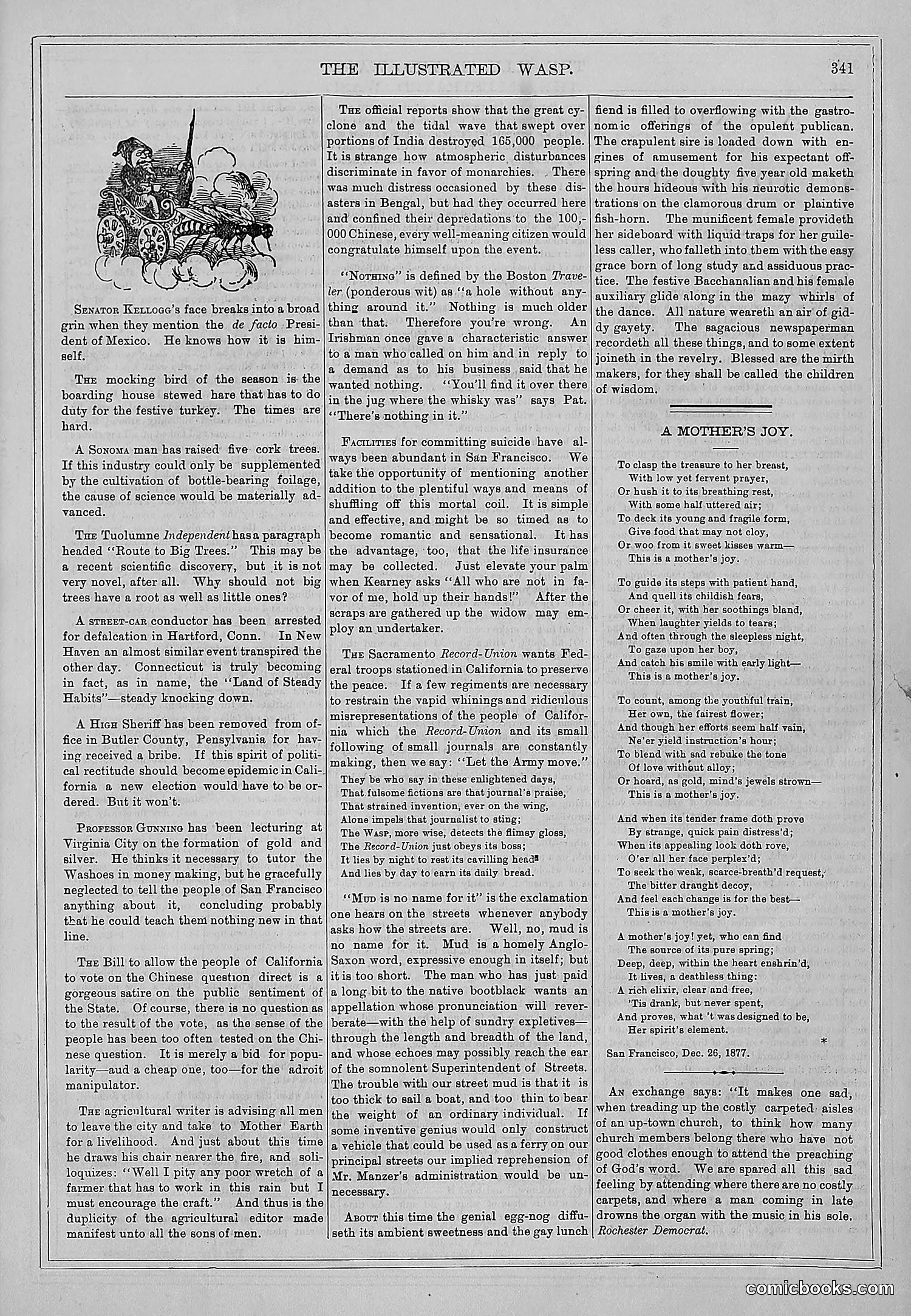 The Wasp — 1877 — page 354 of 372