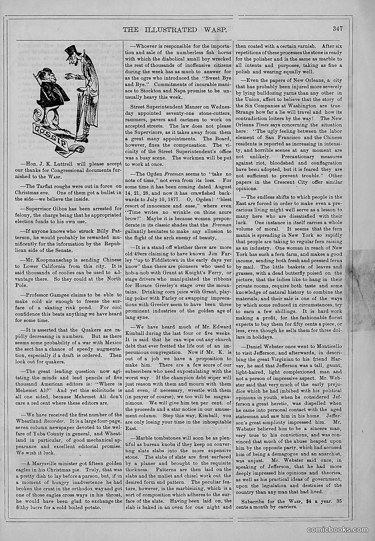The Wasp — 1877 — page 360 of 372