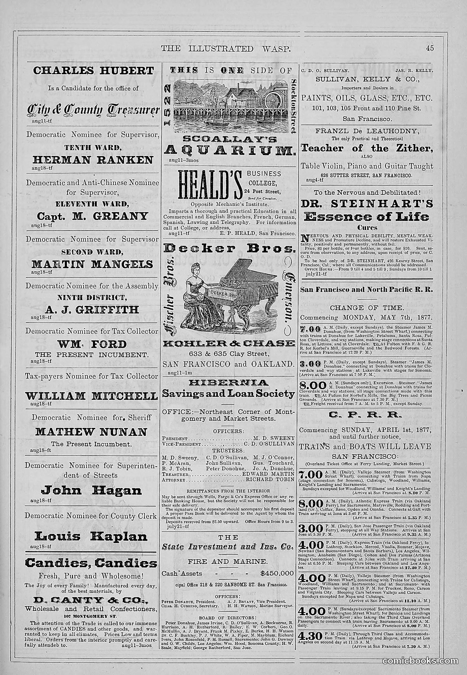 The Wasp — 1877 — page 52 of 372