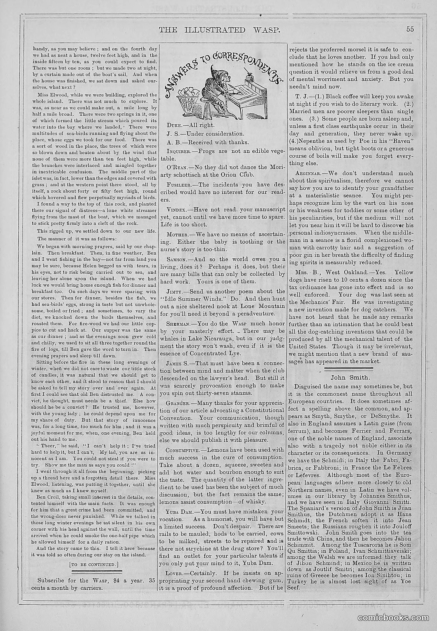 The Wasp — 1877 — page 62 of 372