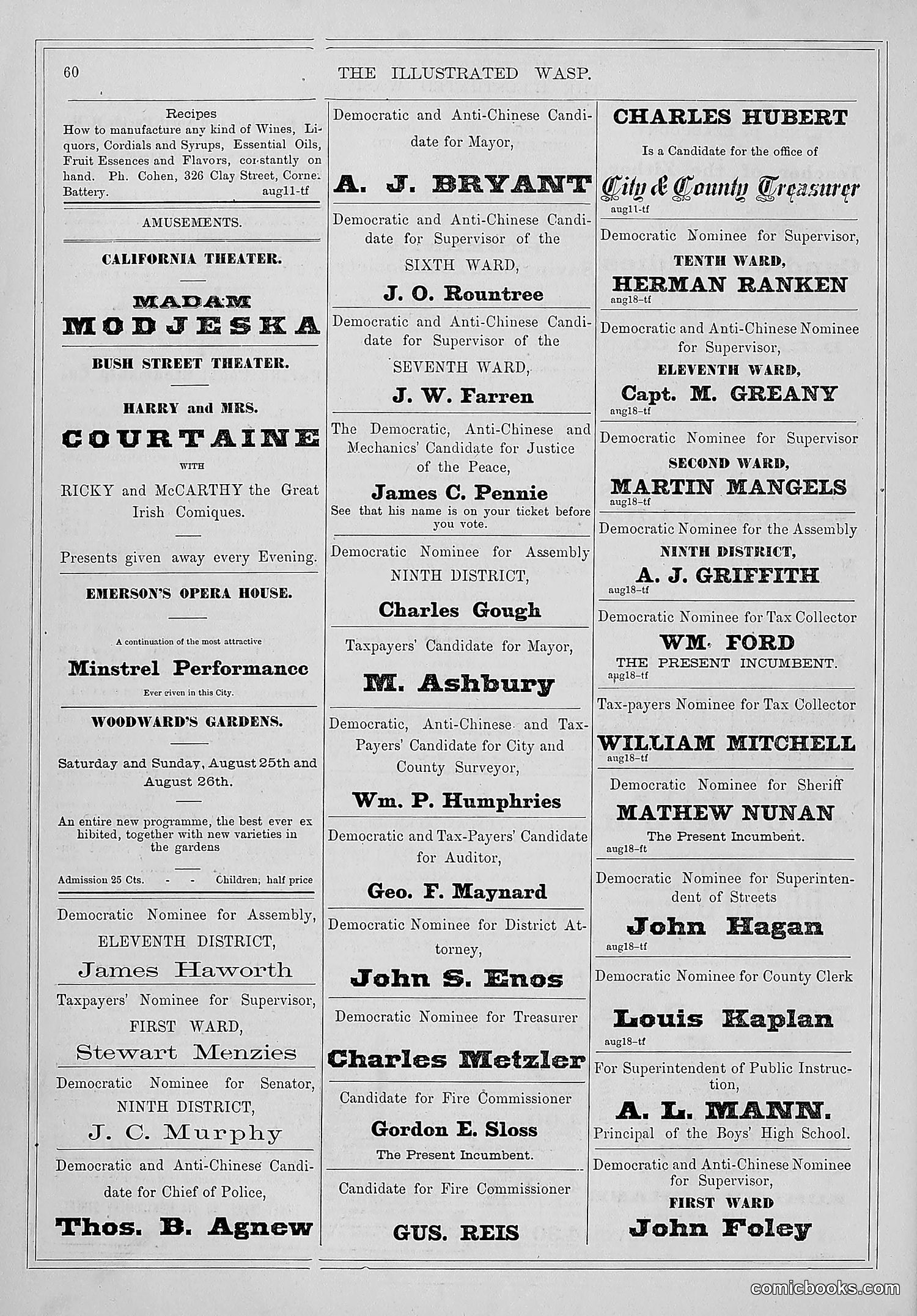 The Wasp — 1877 — page 67 of 372