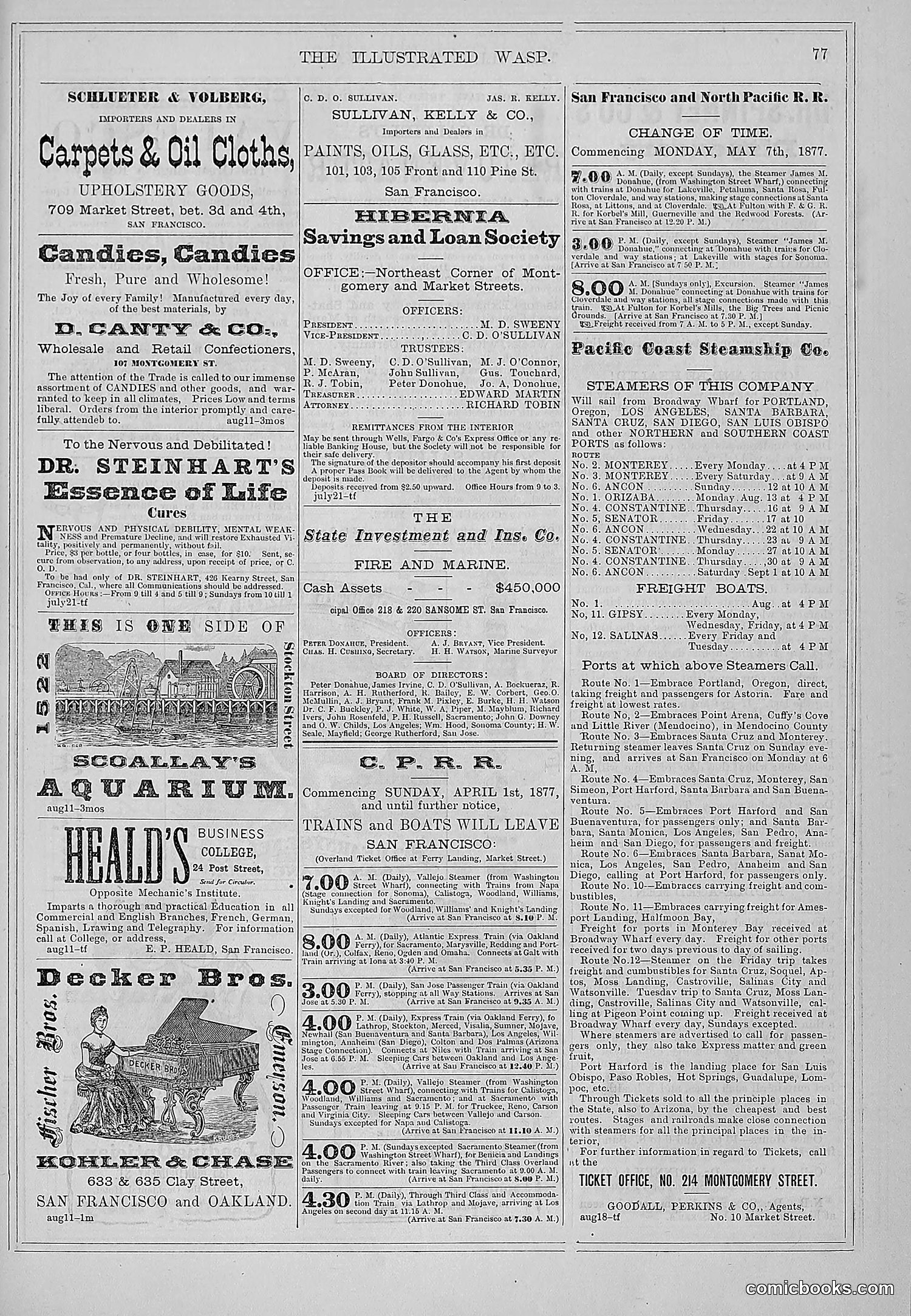 The Wasp — 1877 — page 84 of 372