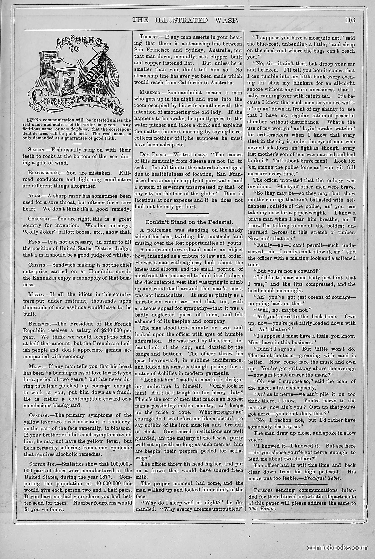 The Wasp — 1878 — page 110 of 364