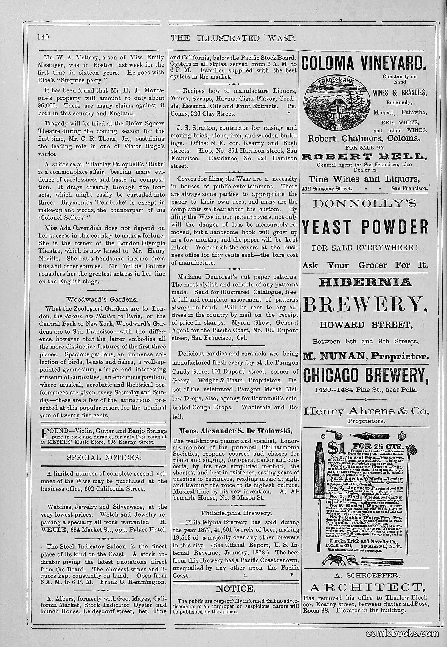 The Wasp — 1878 — page 147 of 364