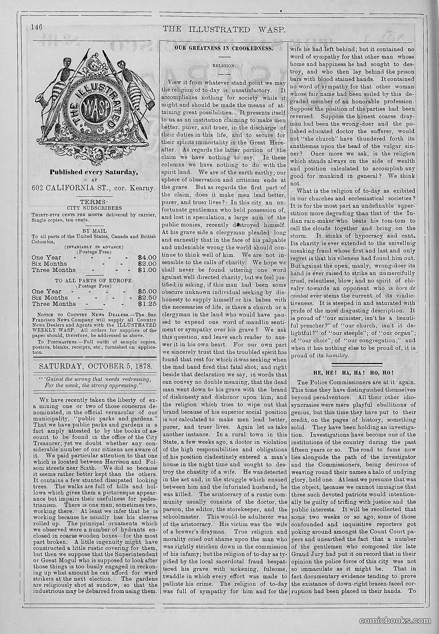 The Wasp — 1878 — page 153 of 364
