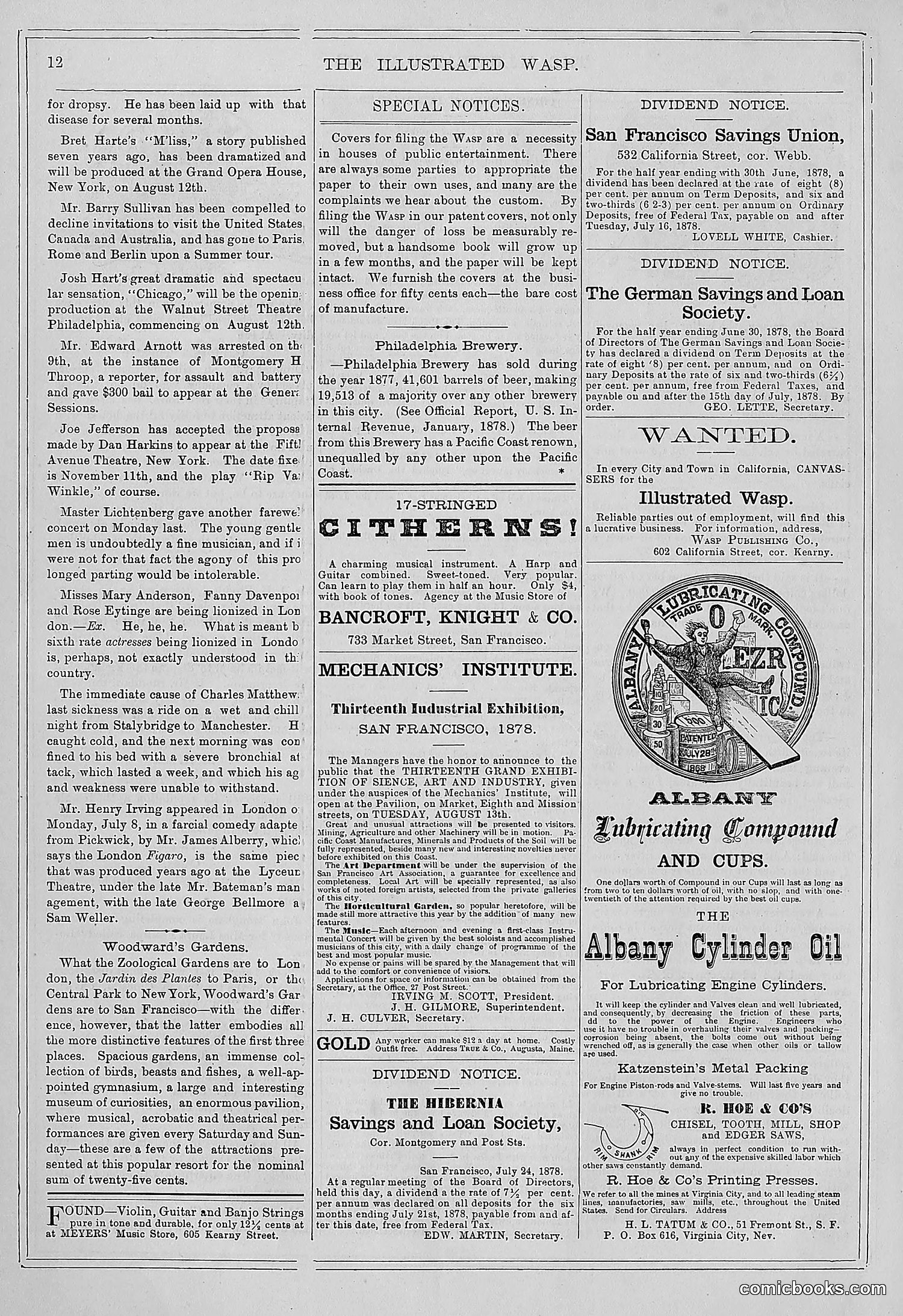 The Wasp — 1878 — page 19 of 364