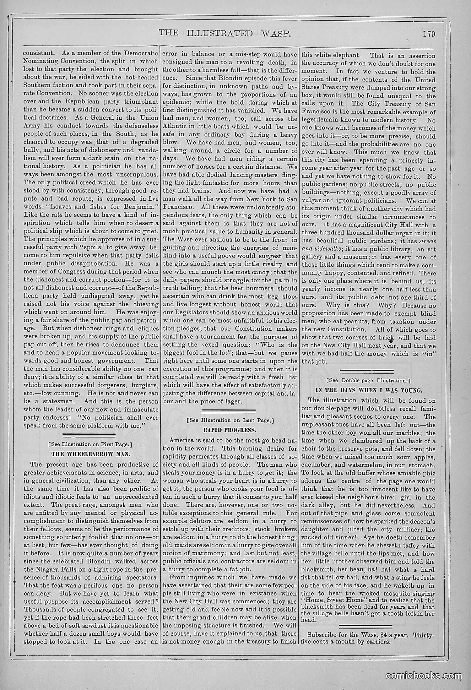 The Wasp — 1878 — page 186 of 364