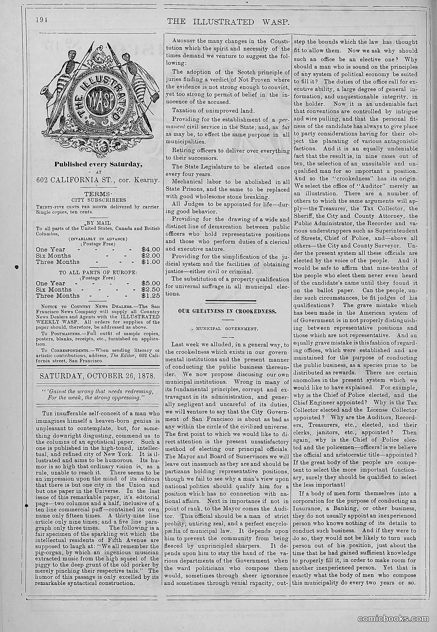 The Wasp — 1878 — page 201 of 364